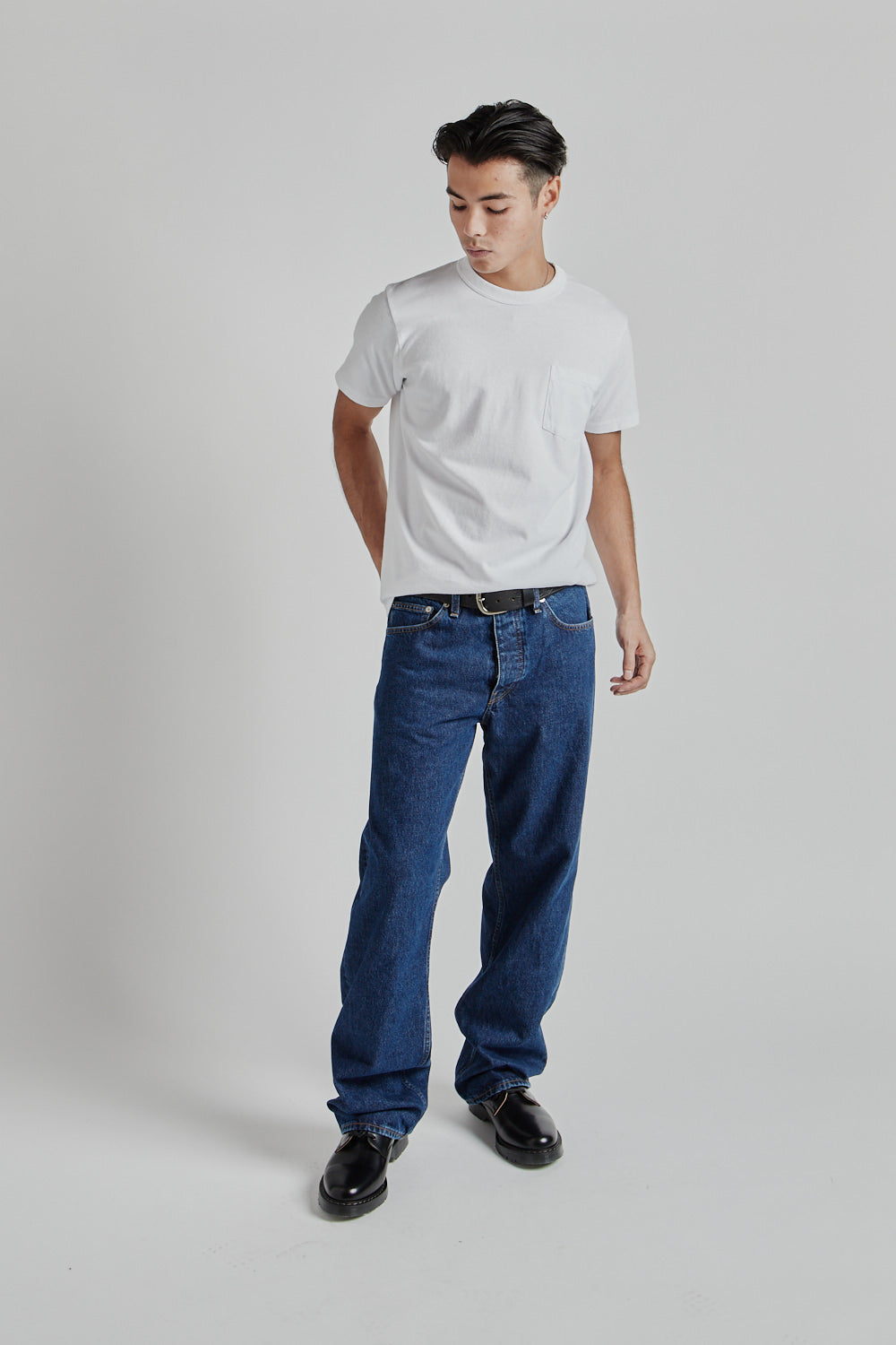 Velva Sheen Pigment Dyed Pocket Tee White 07