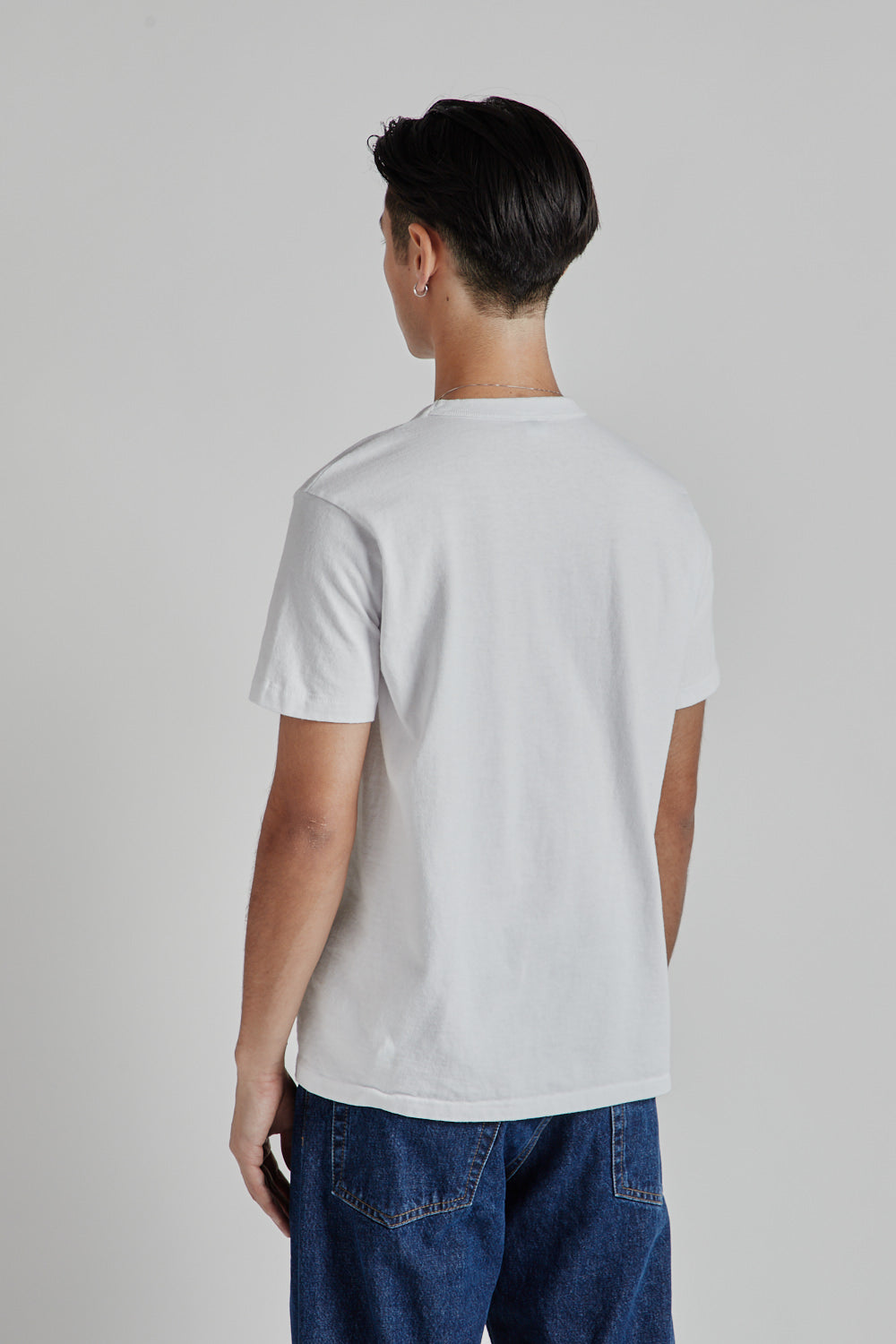 Velva Sheen Pigment Dyed Pocket Tee White 09