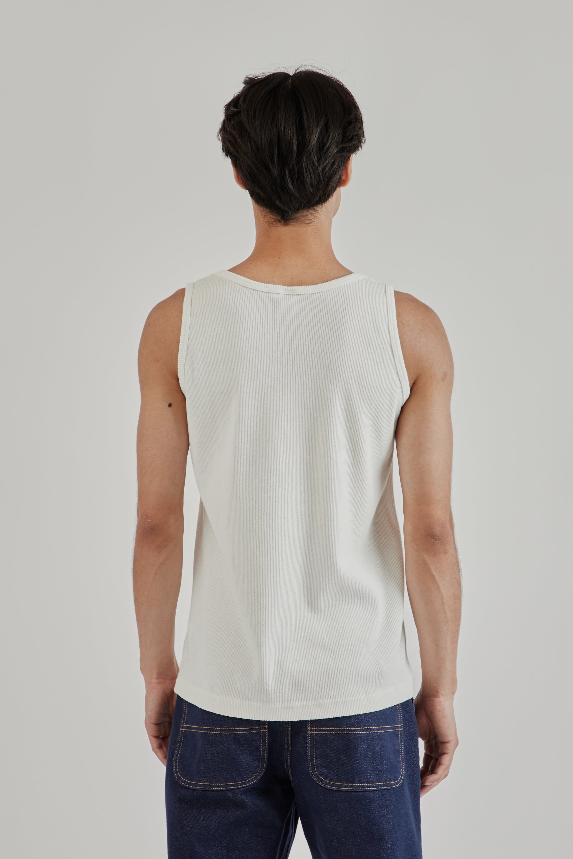 Velva Sheen SS25 Pack Rib Tank Top Navy 13