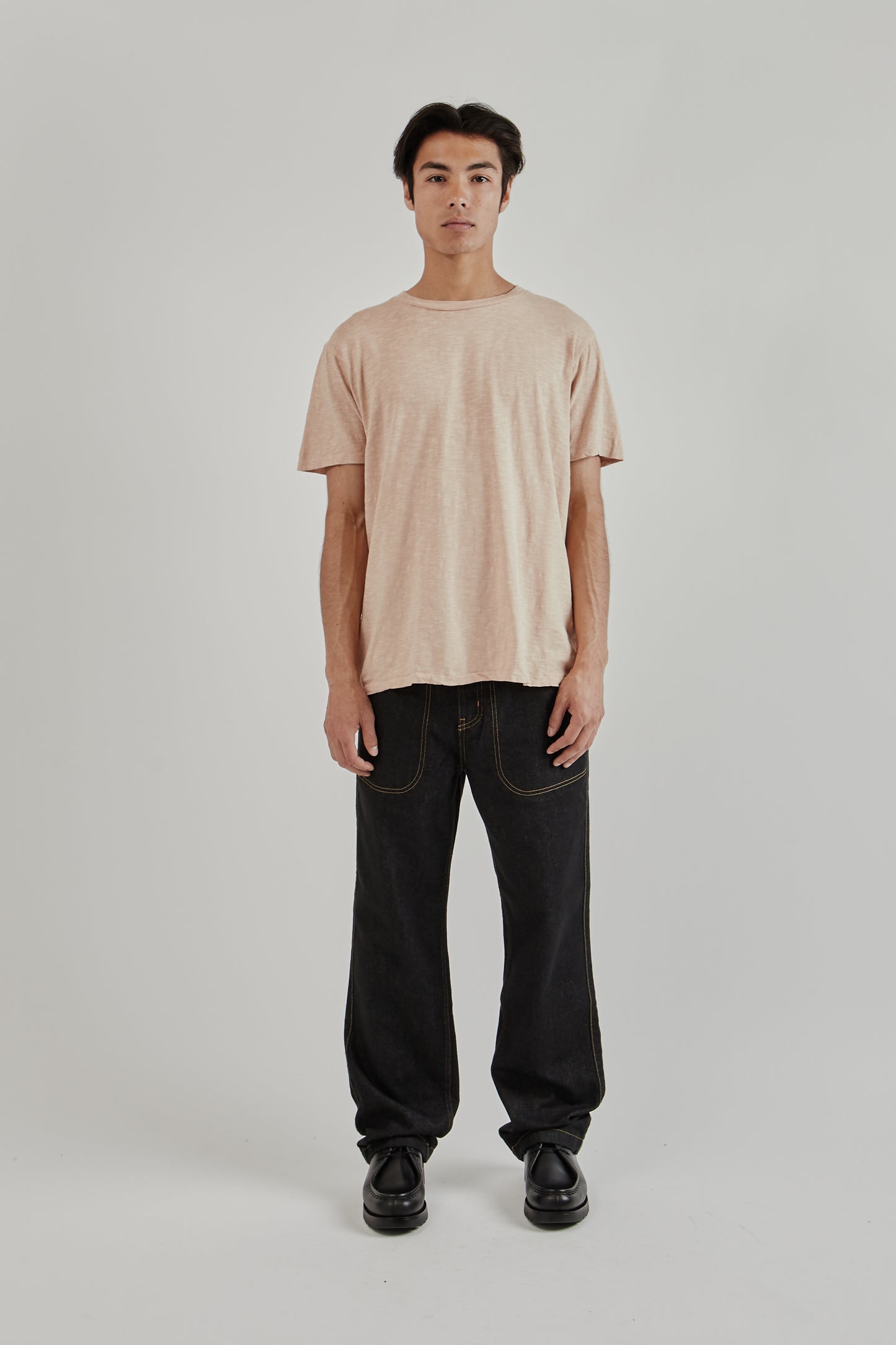 Velva Sheen SS25 Rolled Regular Short Sleeve Tee Black 10