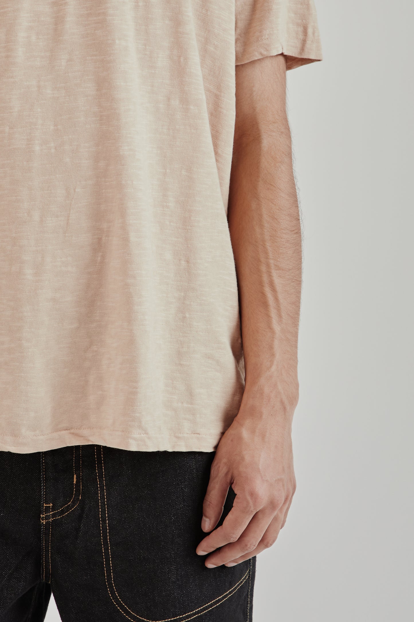 Velva Sheen SS25 Rolled Regular Short Sleeve Tee Black 17