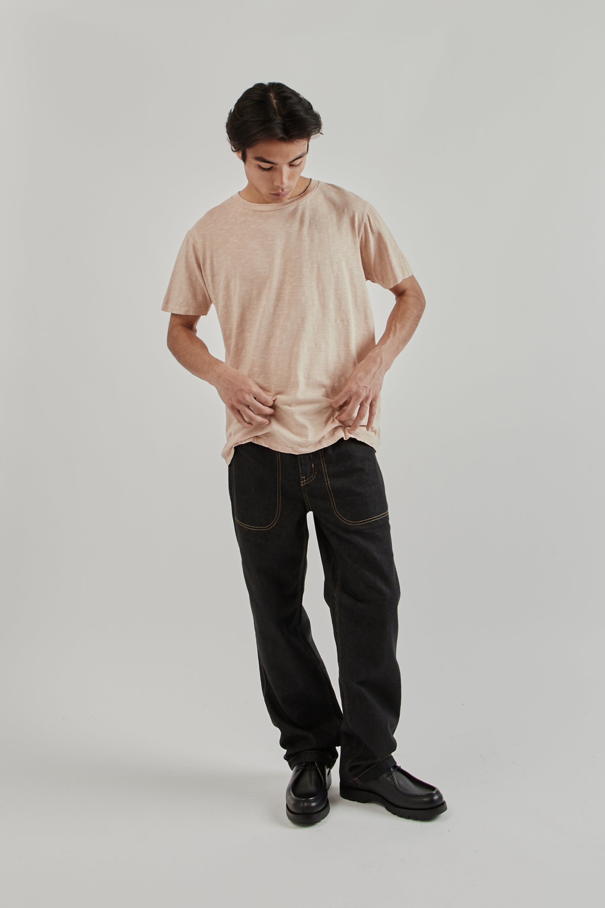 Velva Sheen SS25 Rolled Regular Short Sleeve Tee Black 20
