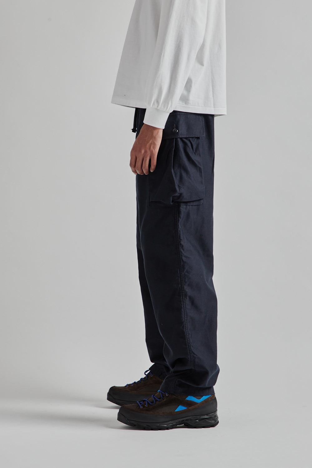 Kaptain Sunshine Take Easy Cargo Pants in Navy