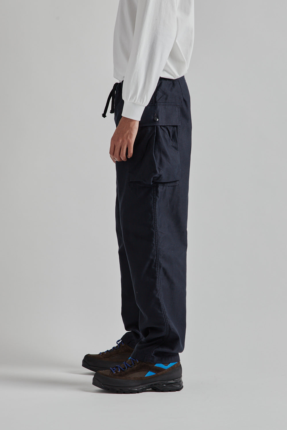 Kaptain Sunshine Take Easy Cargo Pants in Navy