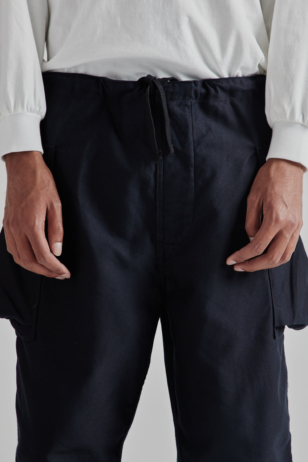 Kaptain Sunshine Take Easy Cargo Pants in Navy