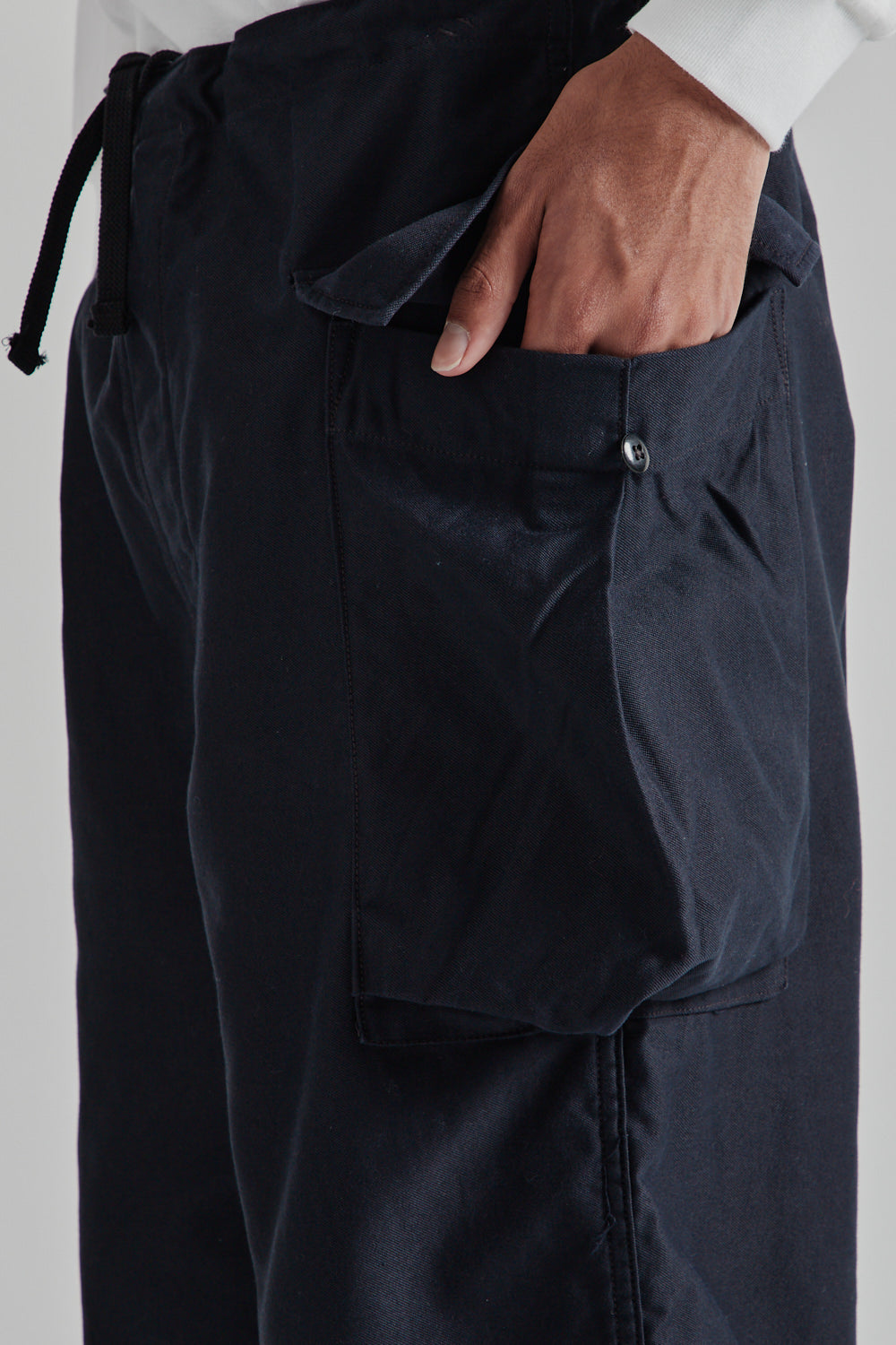 Kaptain Sunshine Take Easy Cargo Pants in Navy