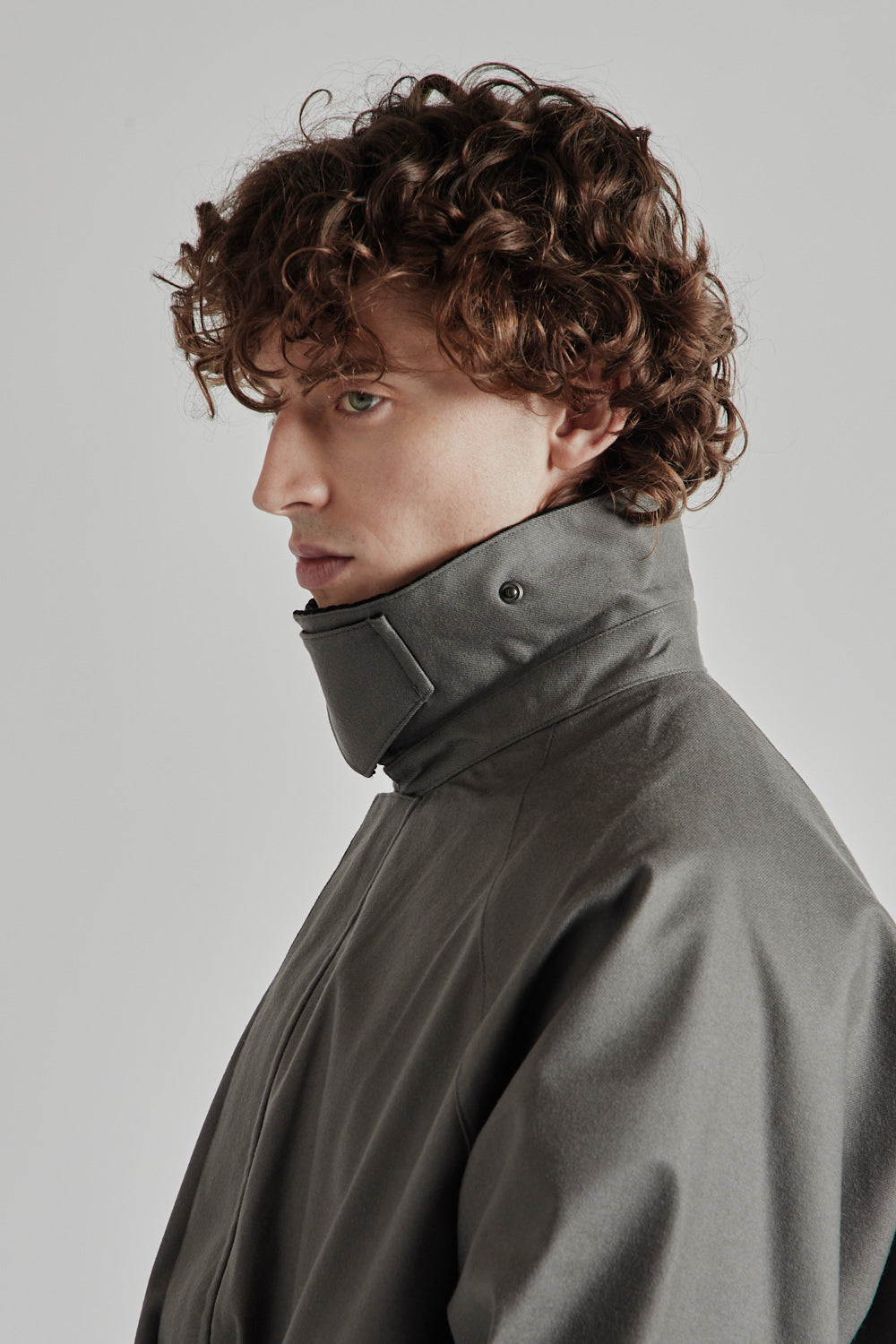 ジャケット・アウター still by hand 3 layer coat Still by Hand 3 Layer Field Jacket - Greige | Wallace