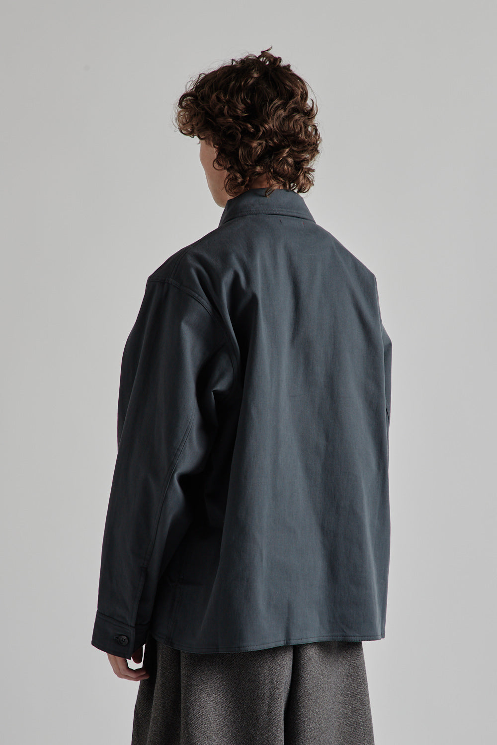 Is-ness Kersey Shirt Jacket in Charcoal