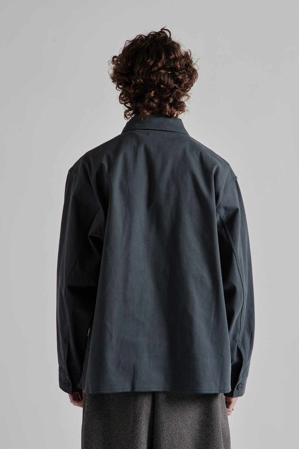 Is-ness Kersey Shirt Jacket in Charcoal