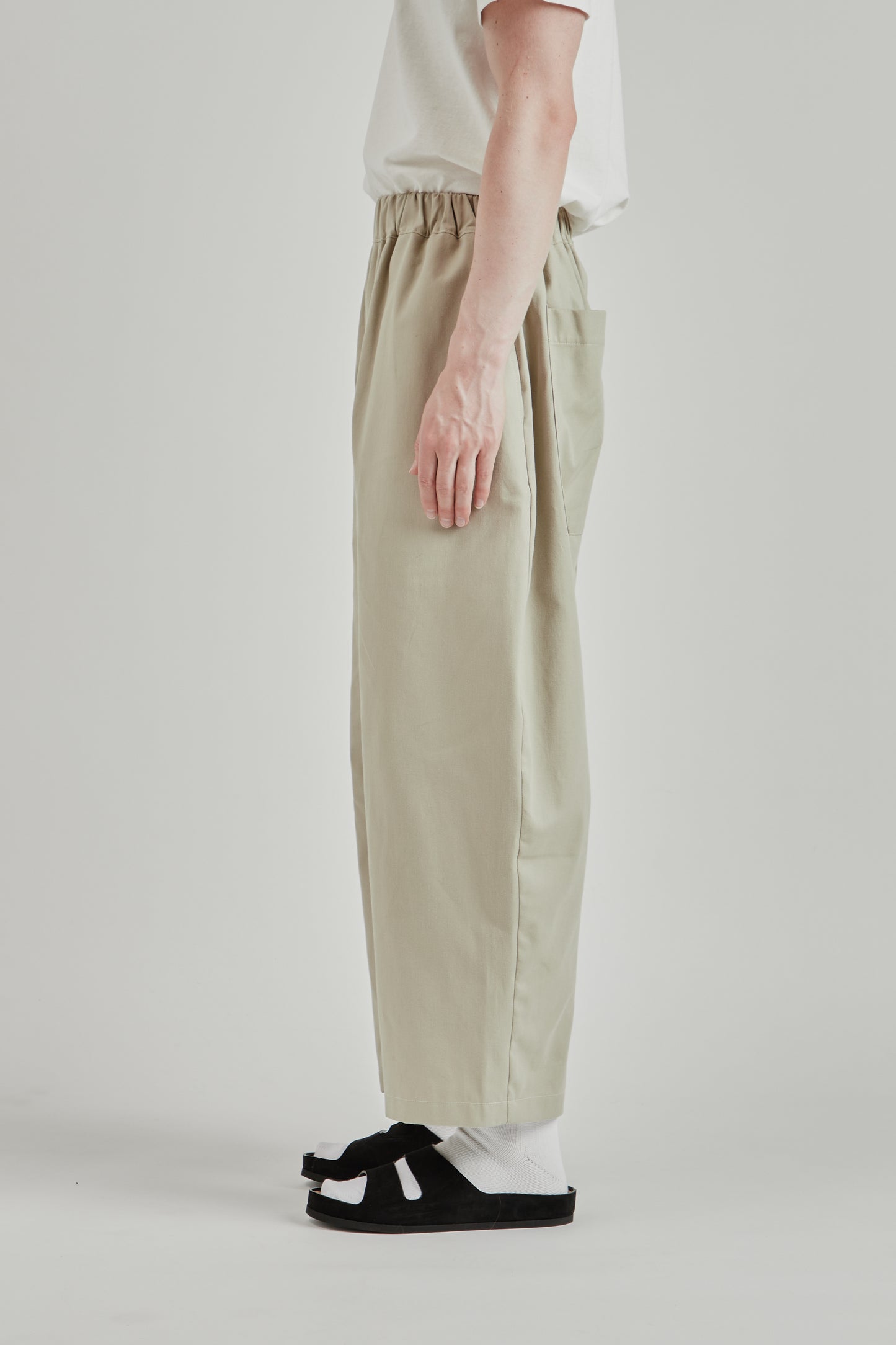 Studio Pant - Pistachio Cream Twill