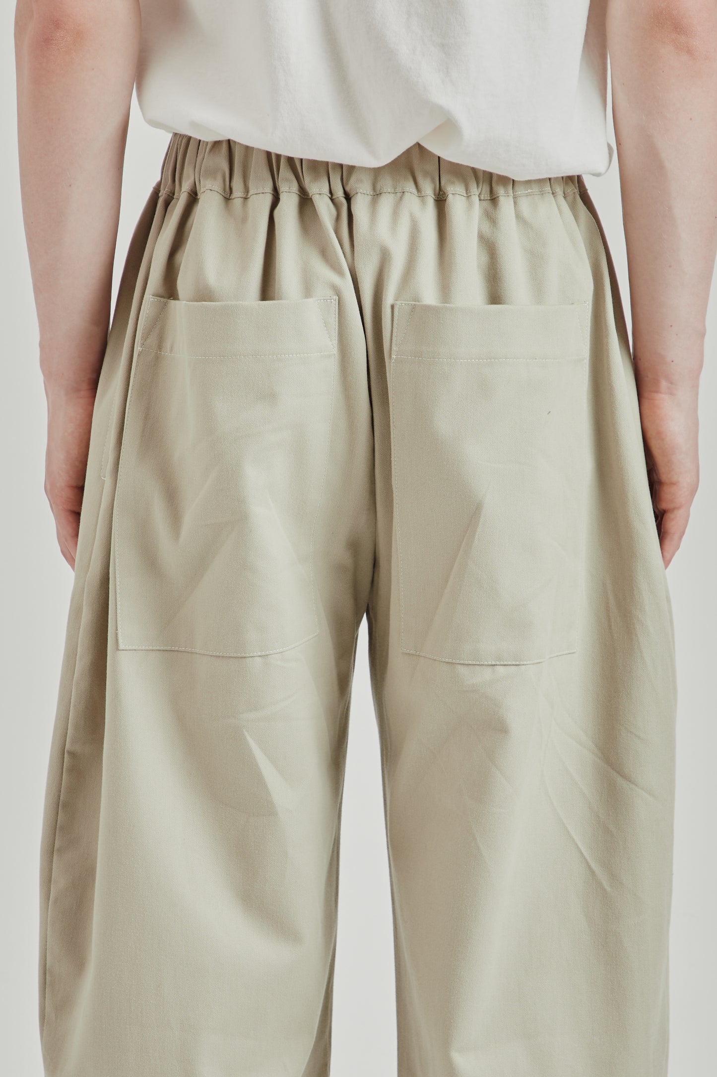 Studio Pant - Pistachio Cream Twill