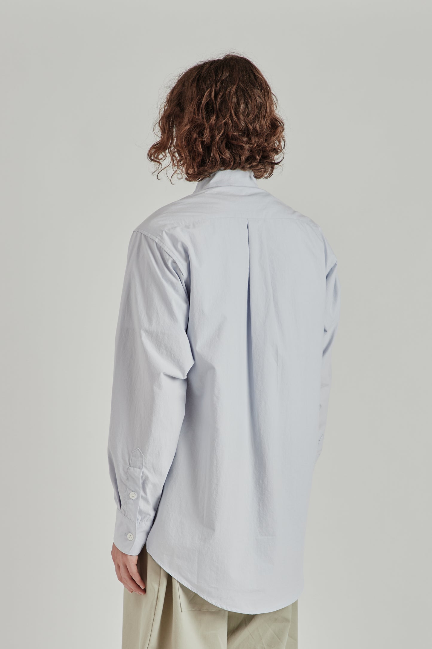 Airport Shirt - White Blue