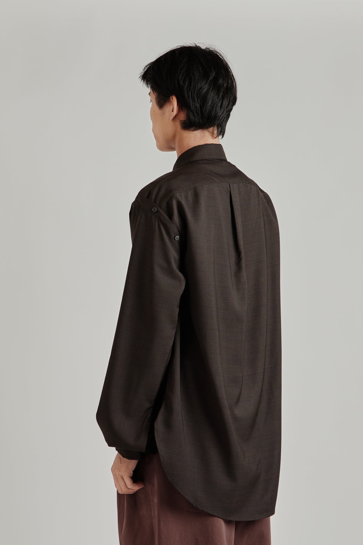 Faeder Shirt - Cacao Check