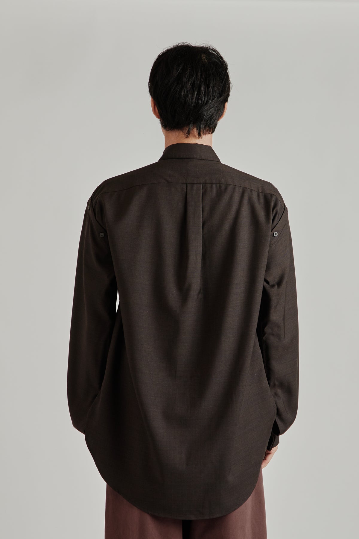 Faeder Shirt - Cacao Check