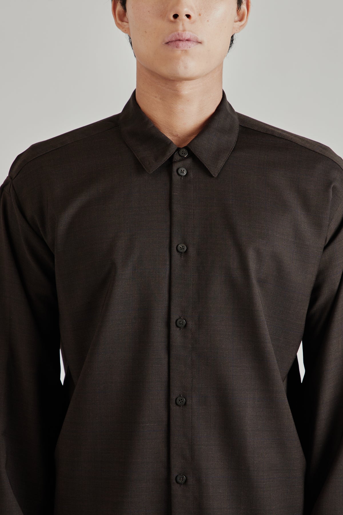 Faeder Shirt - Cacao Check