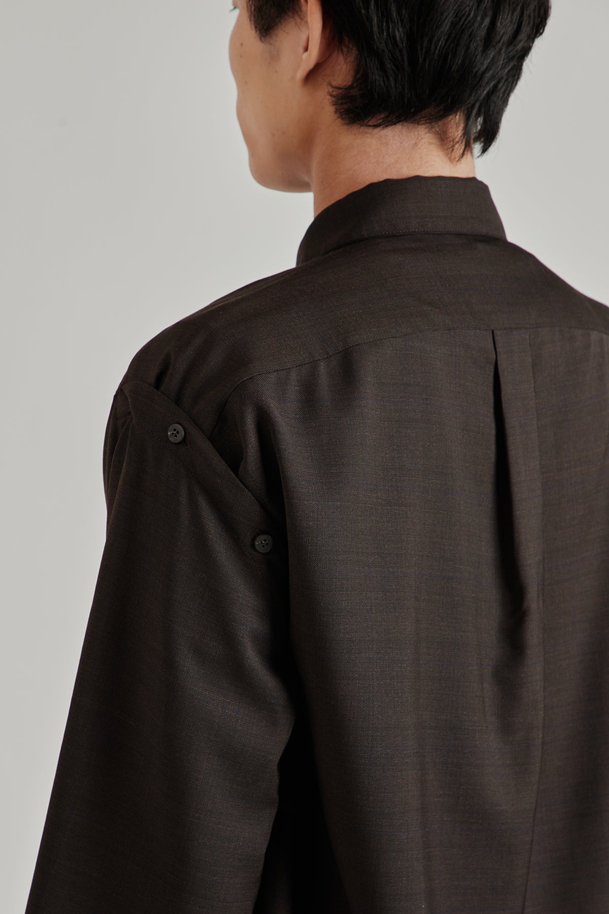 Faeder Shirt - Cacao Check
