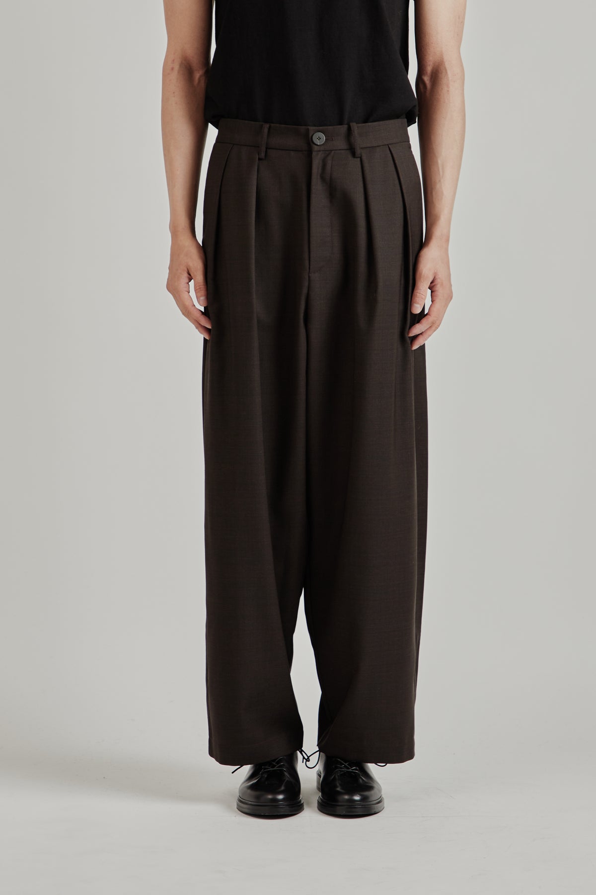 Heres Trousers - Cacao Check