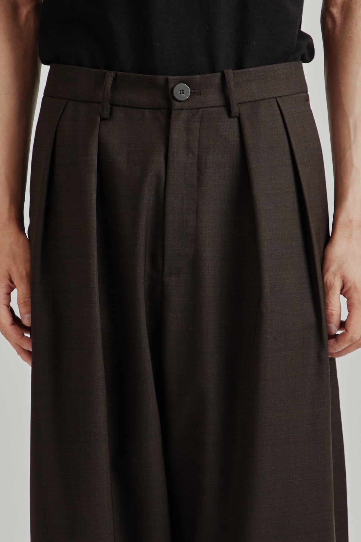 Heres Trousers - Cacao Check