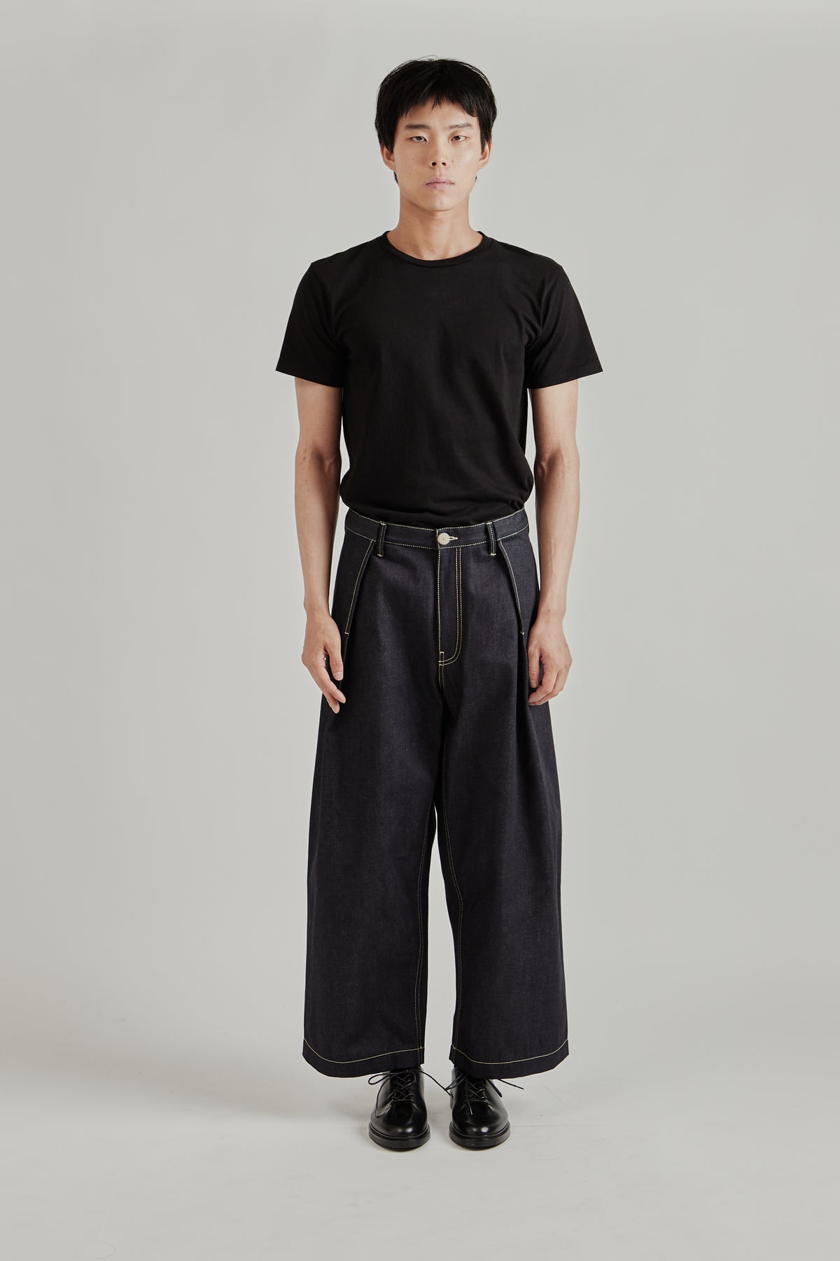 Wright   Doyle FW26 Single Pleat Jean Indigo00001