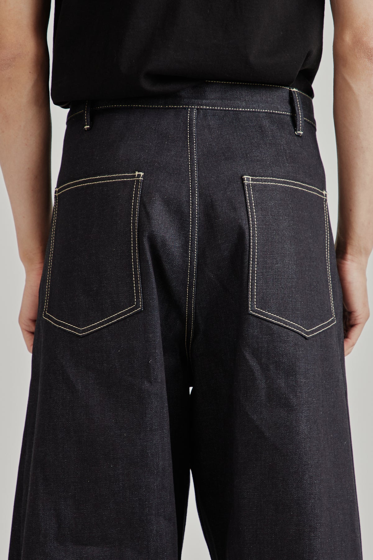 Wright   Doyle FW26 Single Pleat Jean Indigo00005