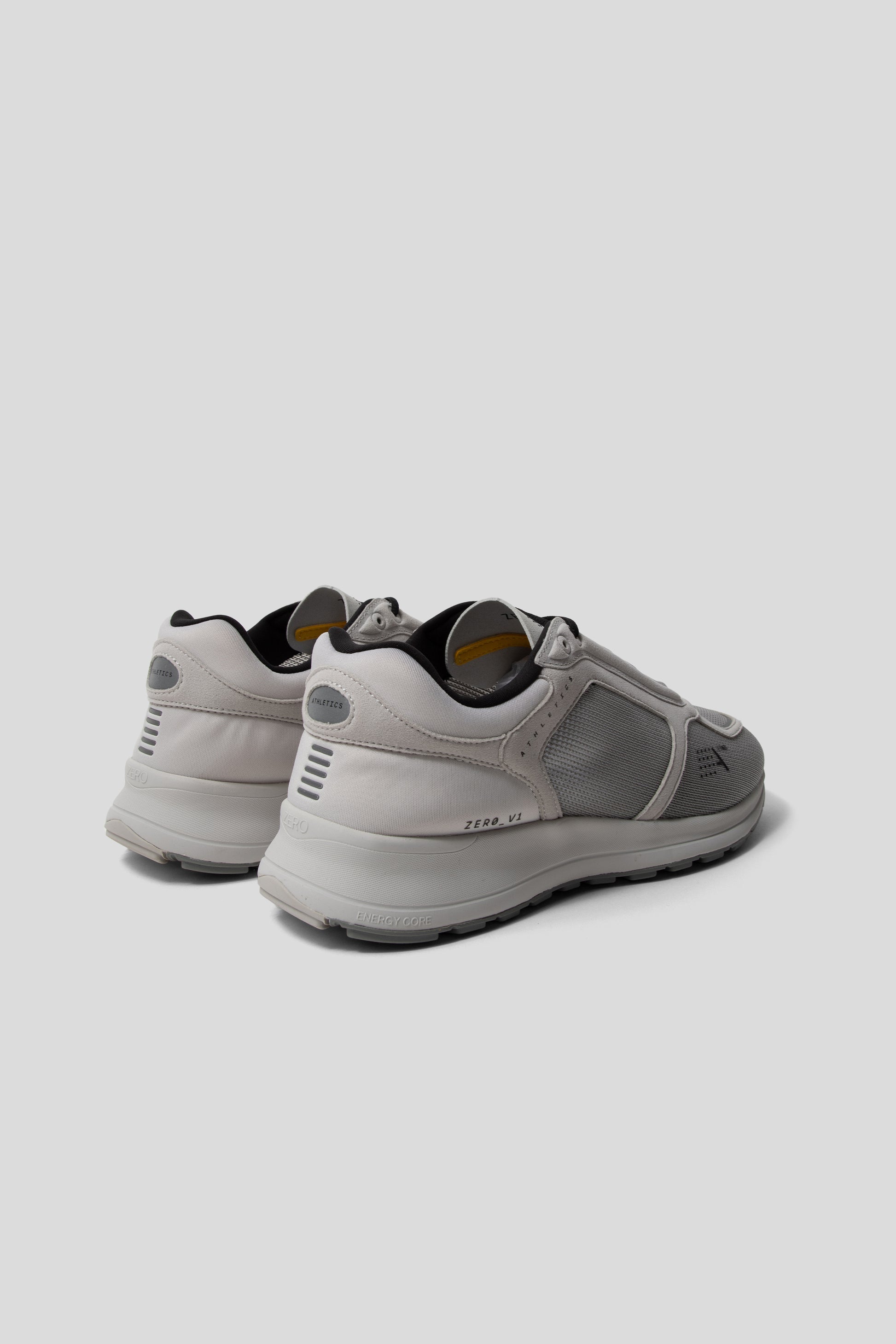 Athletic FTWR's ZERO V1 sneaker in Silver and Grey