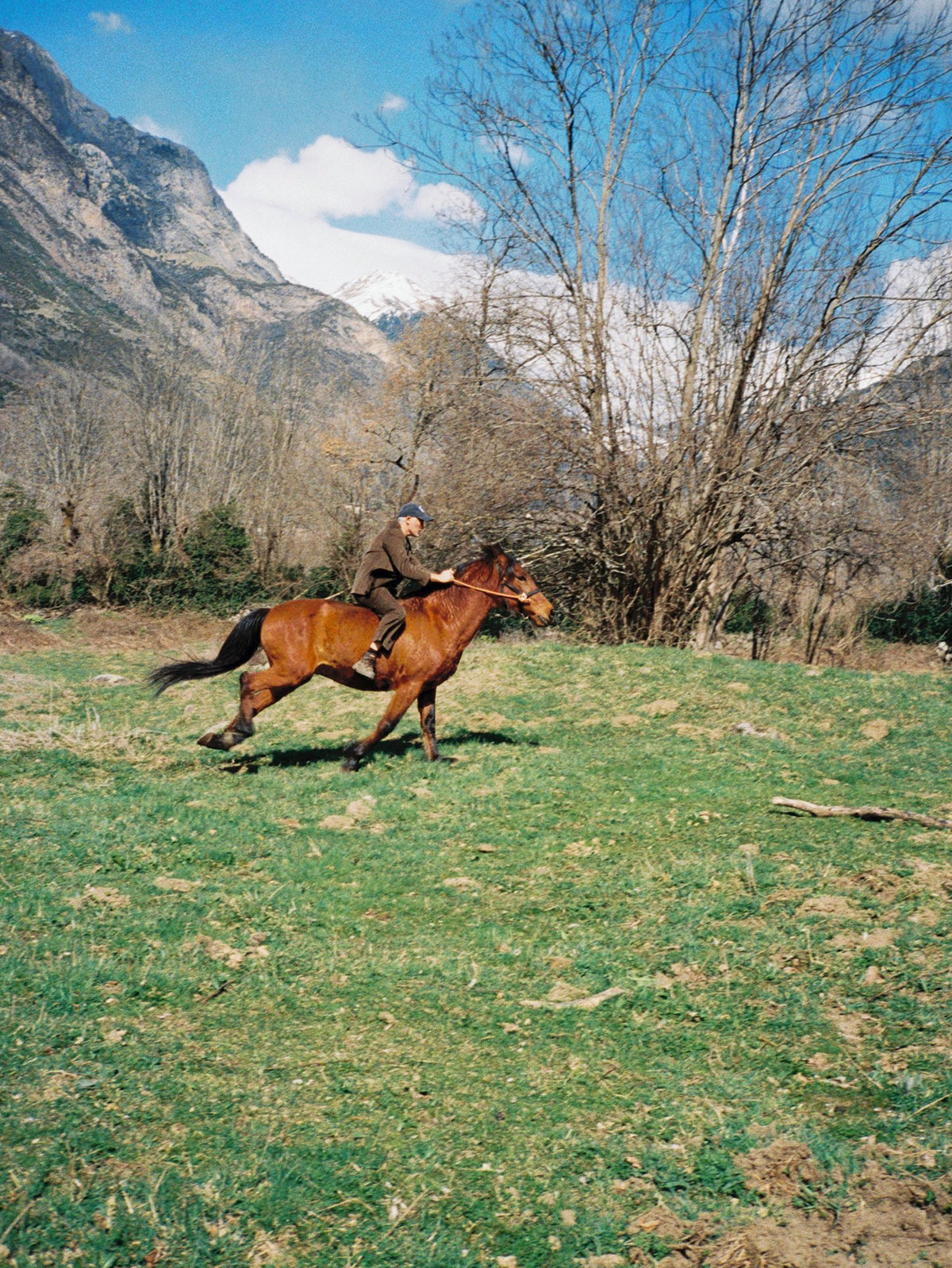Movement through the Pyrenees, where landscape and daily life remain closely connected.