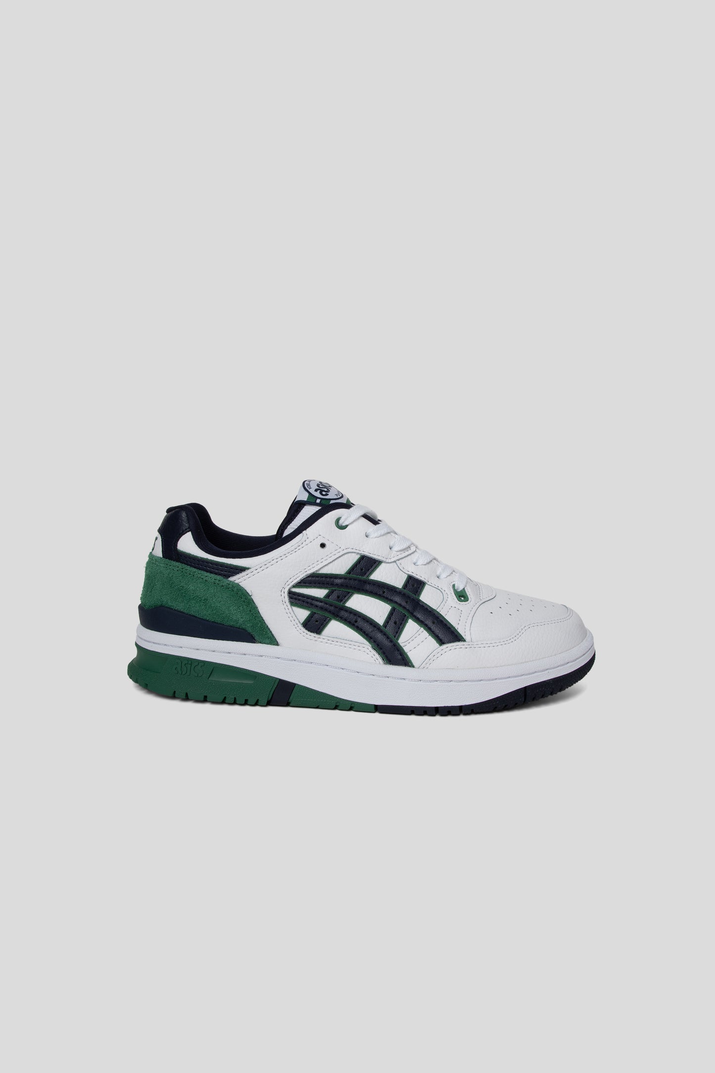 Asics EX89 Shoe in White and Midnight