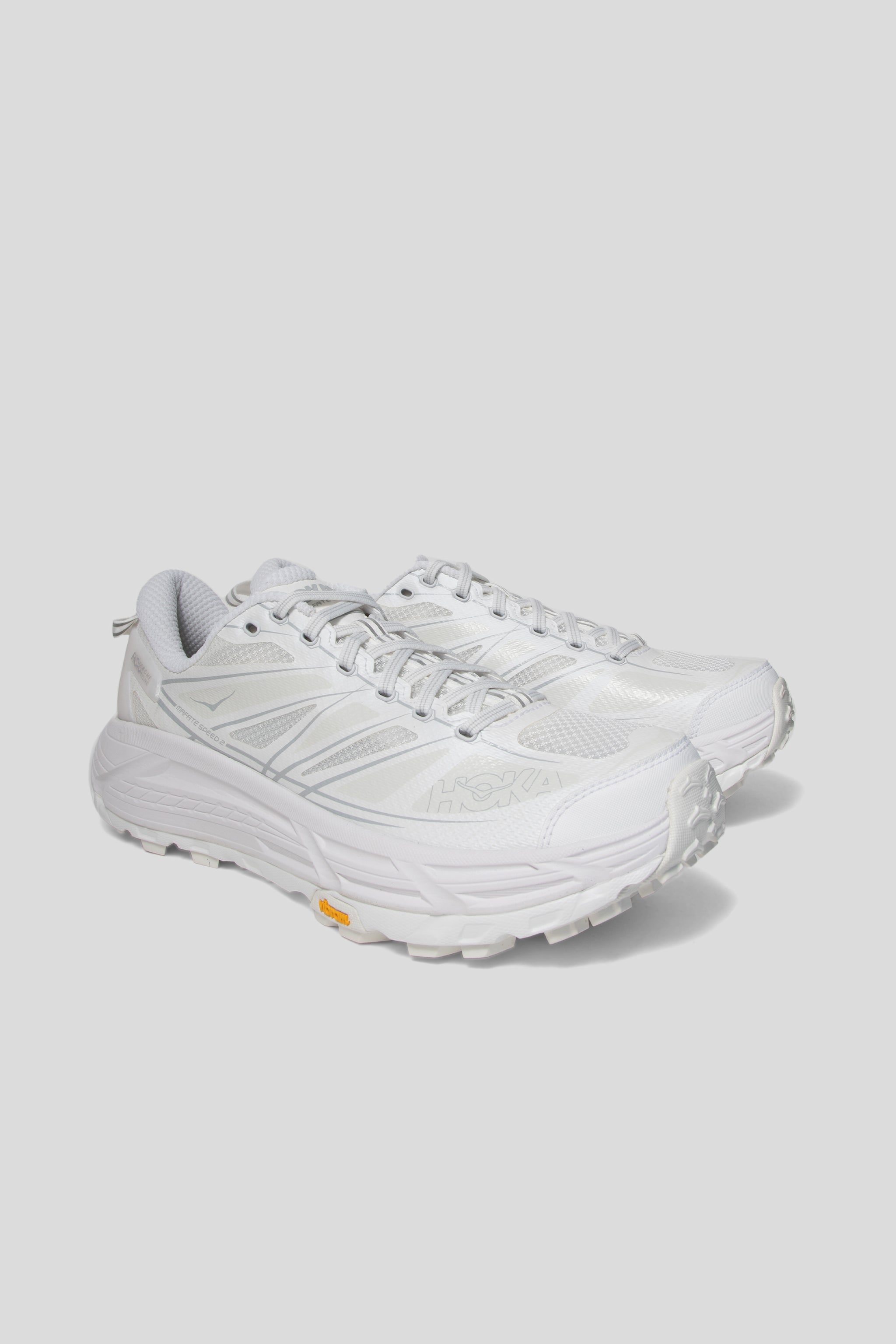 Hoka One One U Mafate Speed 2 - White/Lunar Rock | Wallace