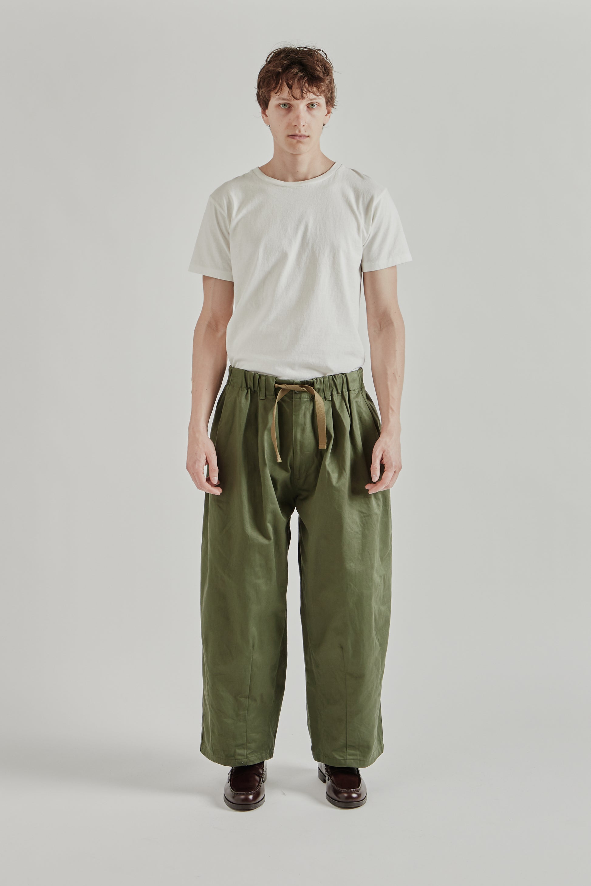is-is-ness SS26 Balloon EZ Pants Khaki2050