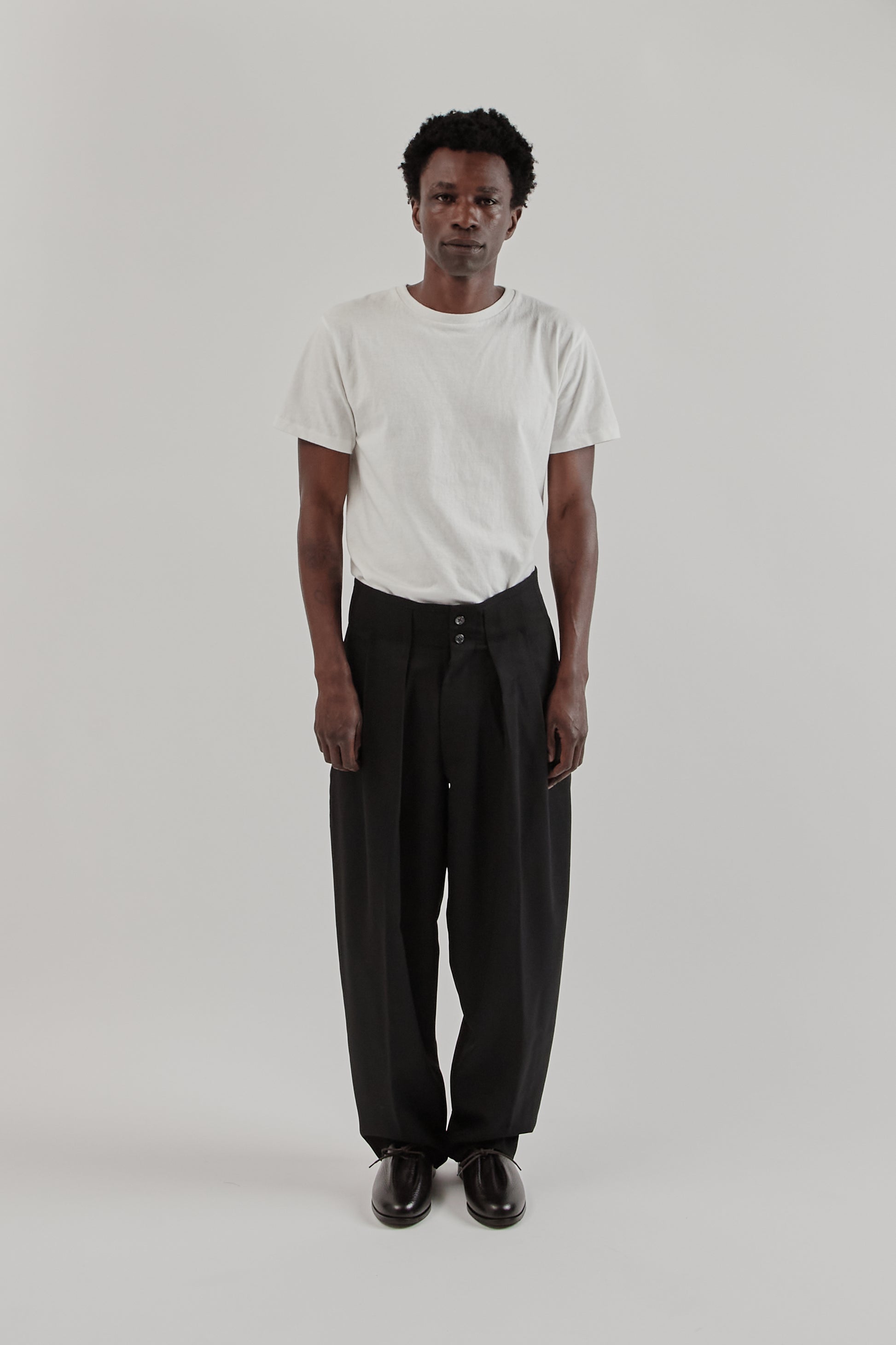 is-ness FW25 Phoenixx Trousers Black1