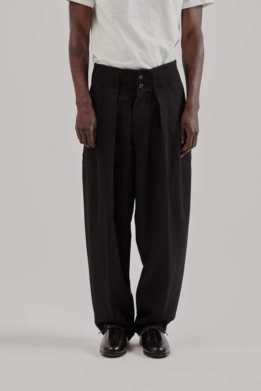 is-ness FW25 Phoenixx Trousers Black3