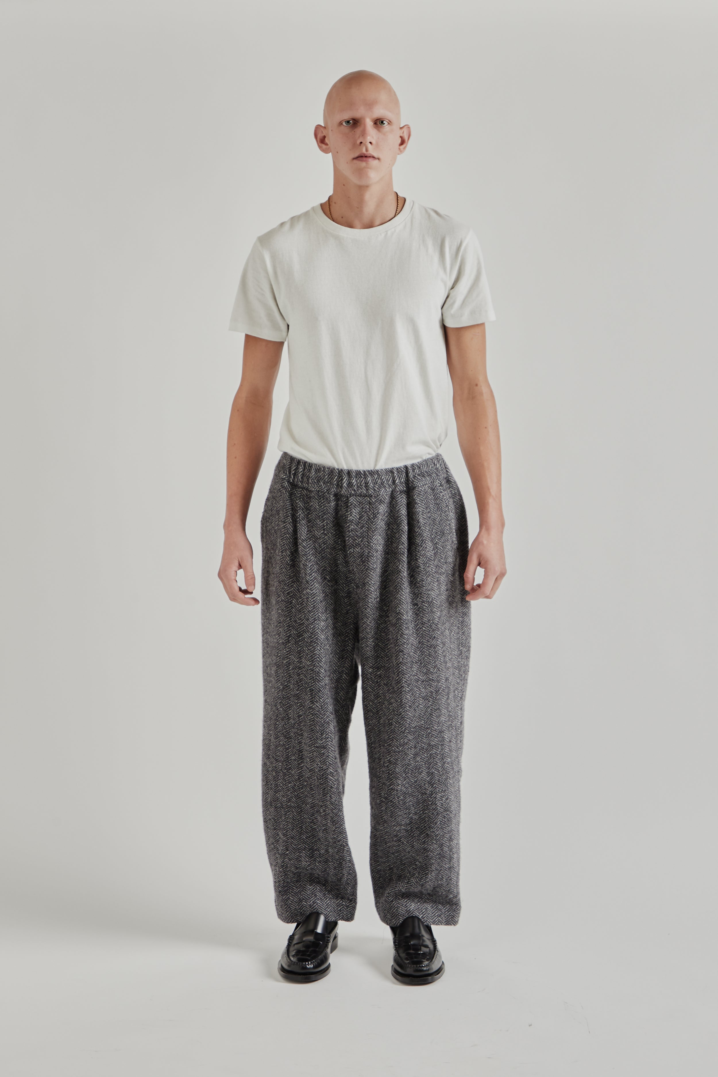 is-ness Wool EZ Pants - Herringbone | Wallace Mercantile Shop