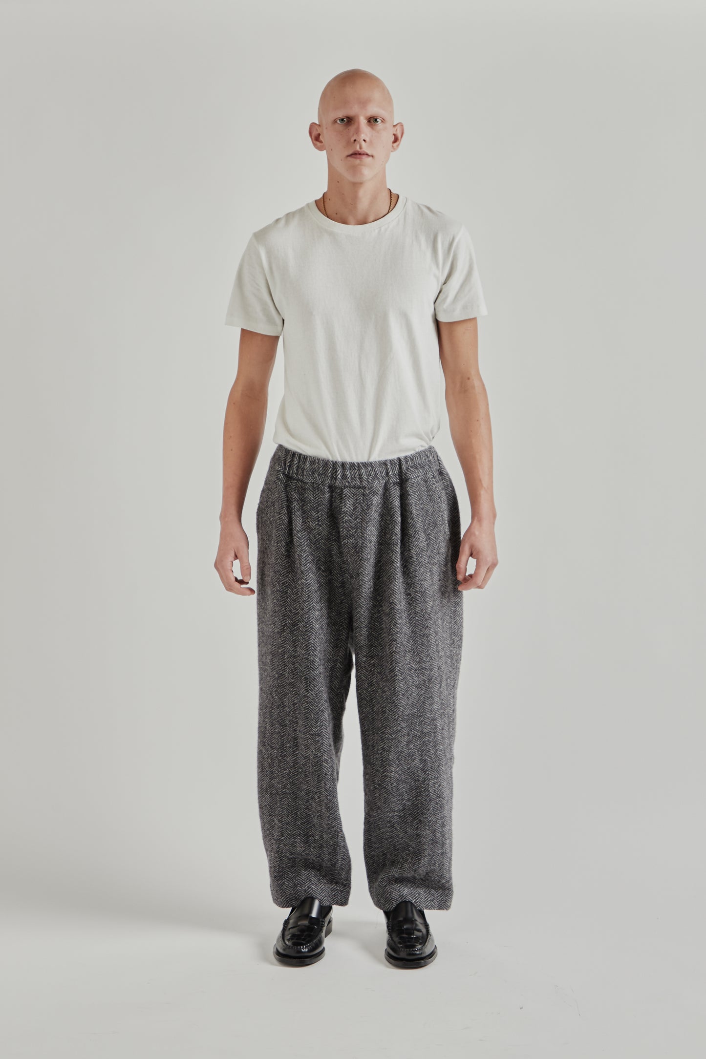 Wool EZ Pants - Herringbone