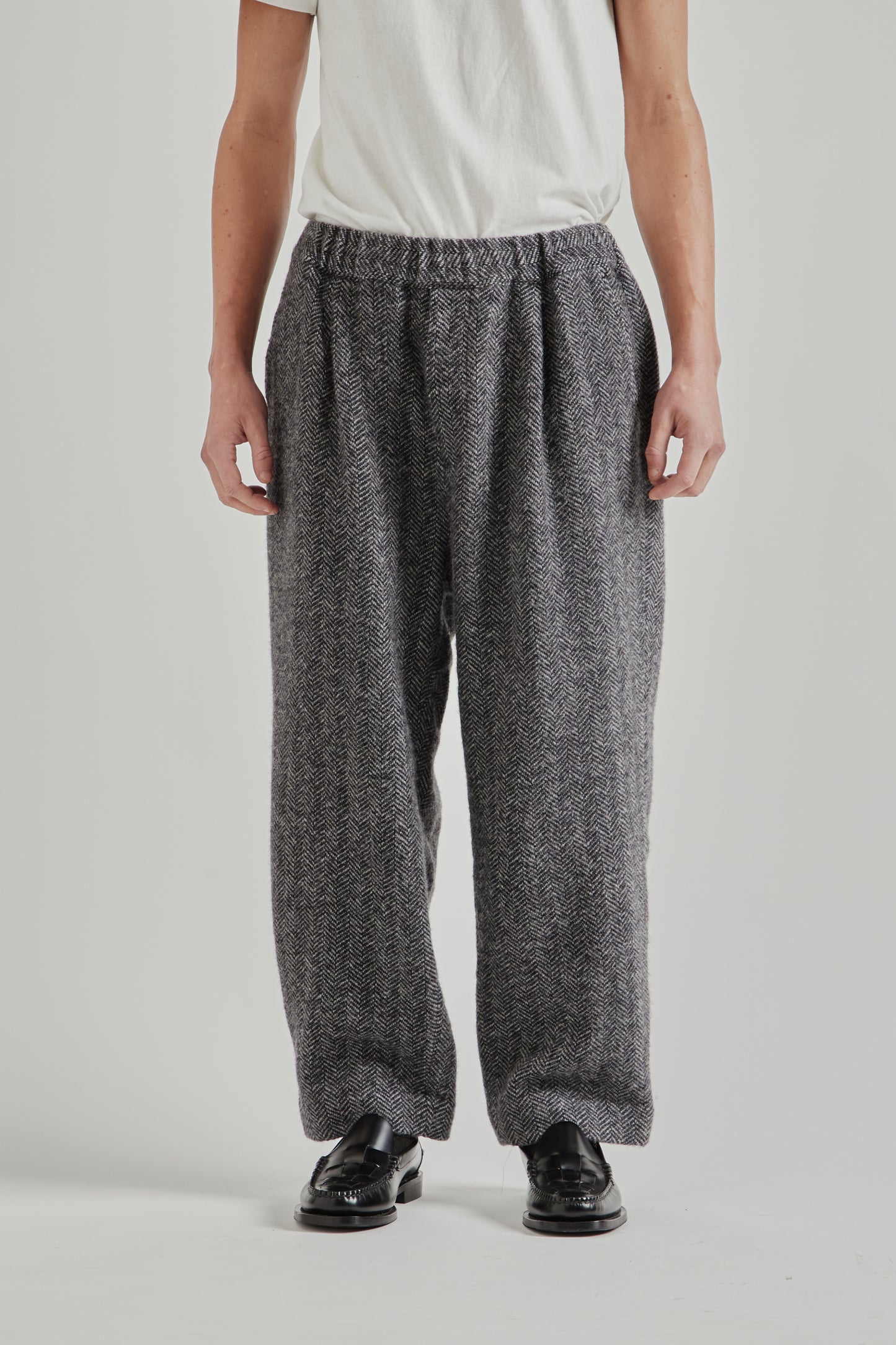 Wool EZ Pants - Herringbone