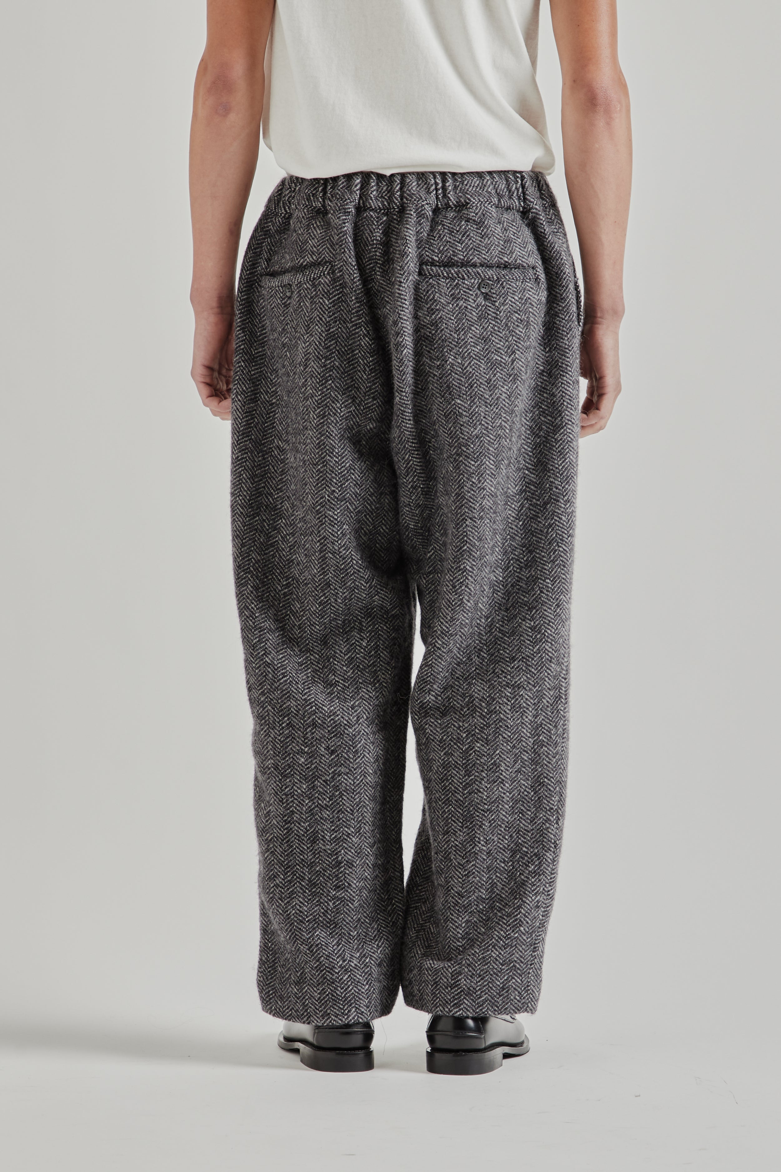 is-ness Wool EZ Pants - Herringbone | Wallace Mercantile Shop