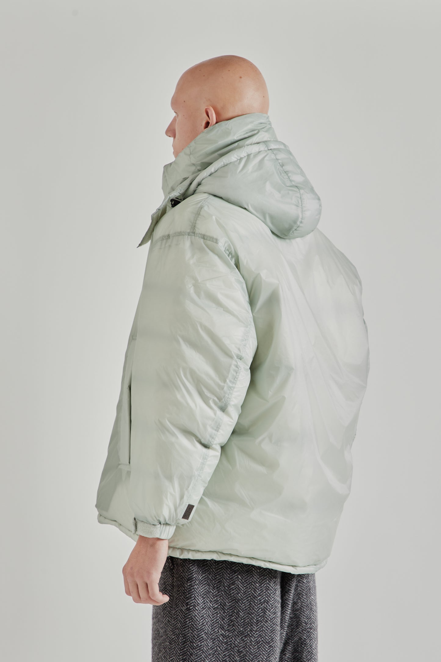 is-ness x Y(dot) By Nordisk Down Puffer Jacket - Pale Gray