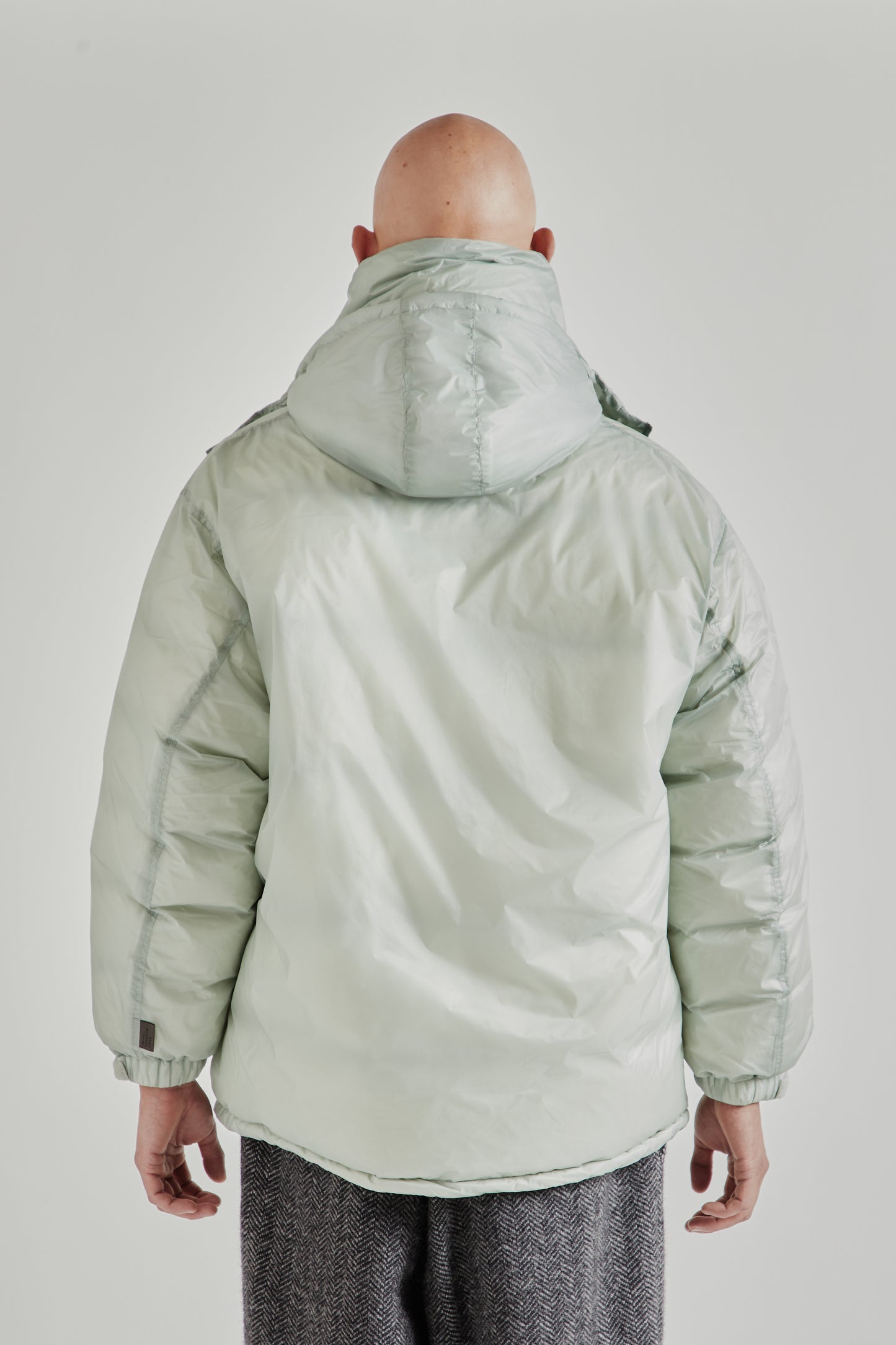 is-ness x Y(dot) By Nordisk Down Puffer Jacket - Pale Gray