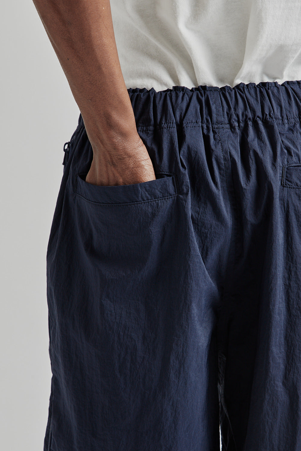 is-ness SS25 Technical Ventilation Shorts Navy 7