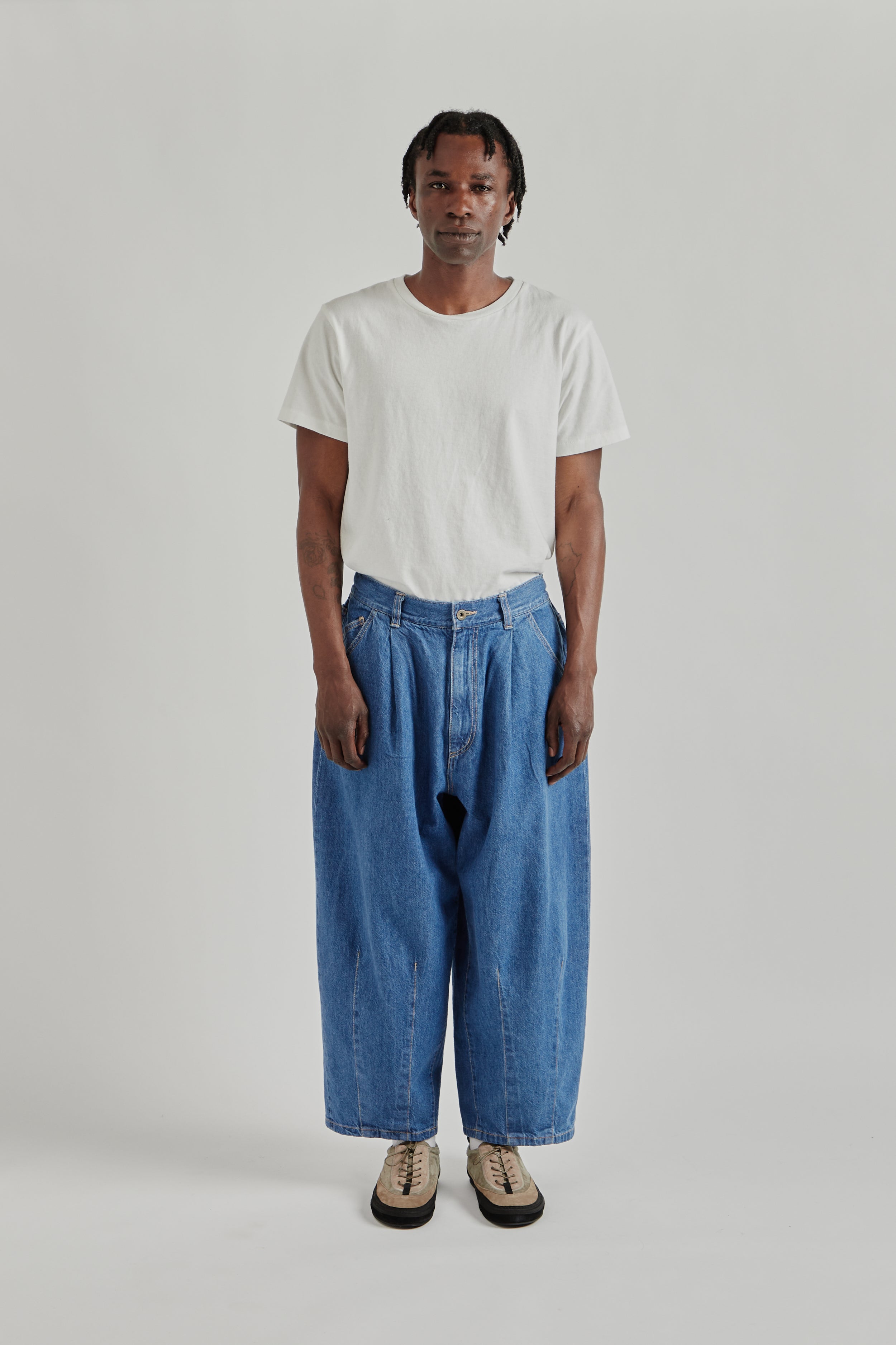 is-ness 5-Pocket Balloon Pants - Enzyme Wash | Wallace Mercantile Shop