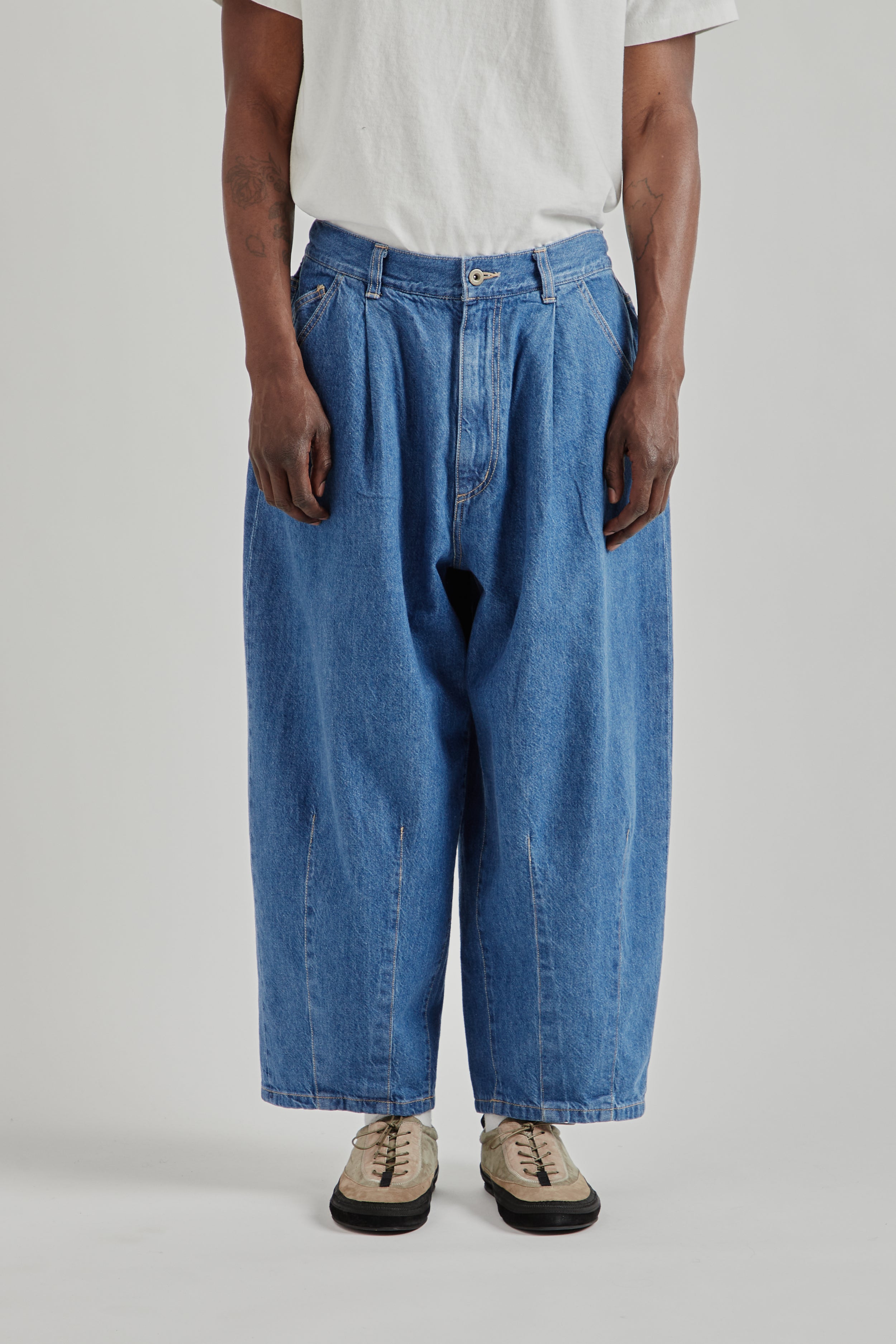 is-ness 5-Pocket Balloon Pants - Enzyme Wash | Wallace Mercantile Shop