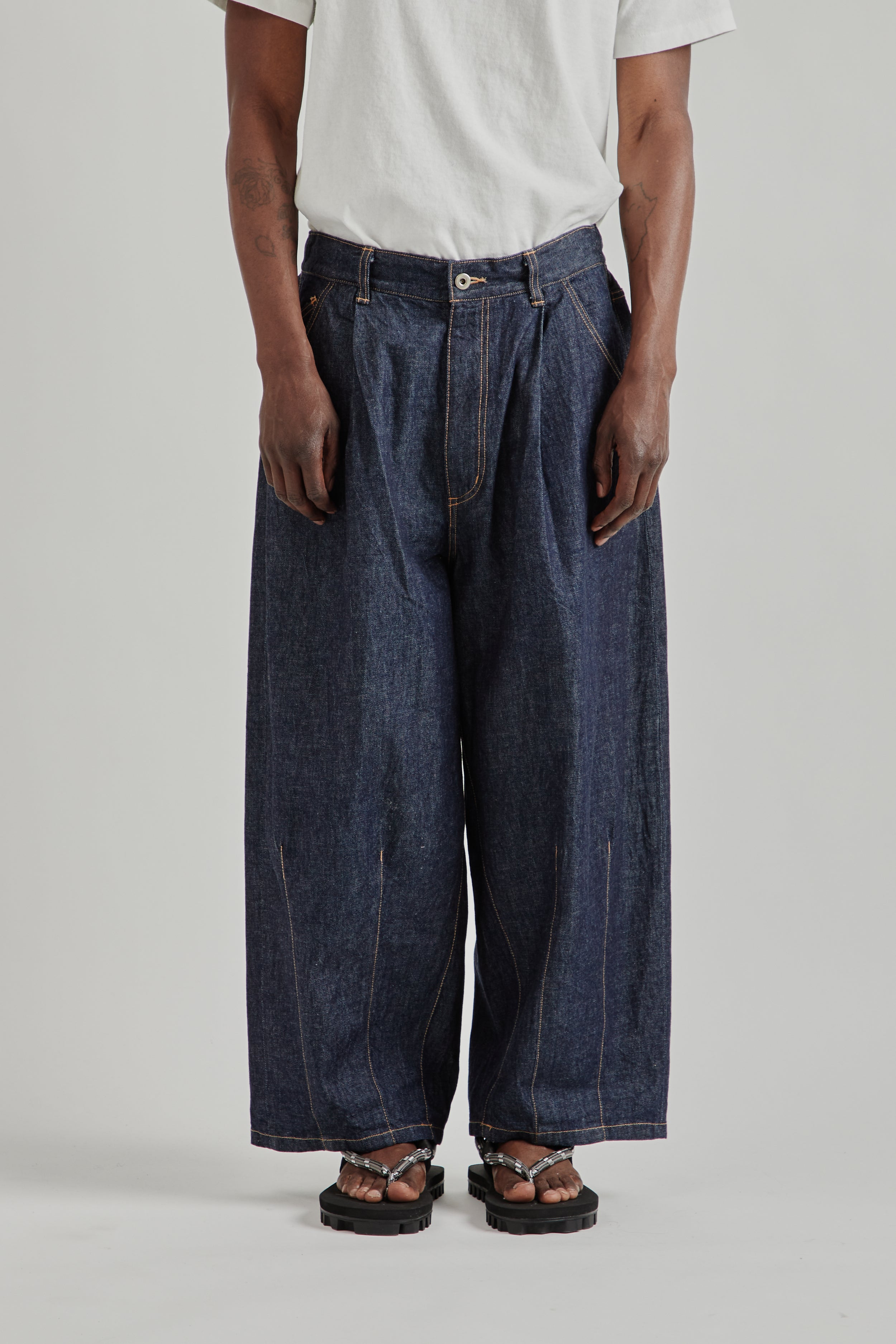 パンツ is-ness 5-Pocket Balloon Pants is-ness 5-Pocket Balloon Pants - Indigo One Wash | Wallace