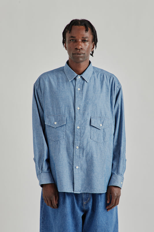 Chambray Shirt - Blue