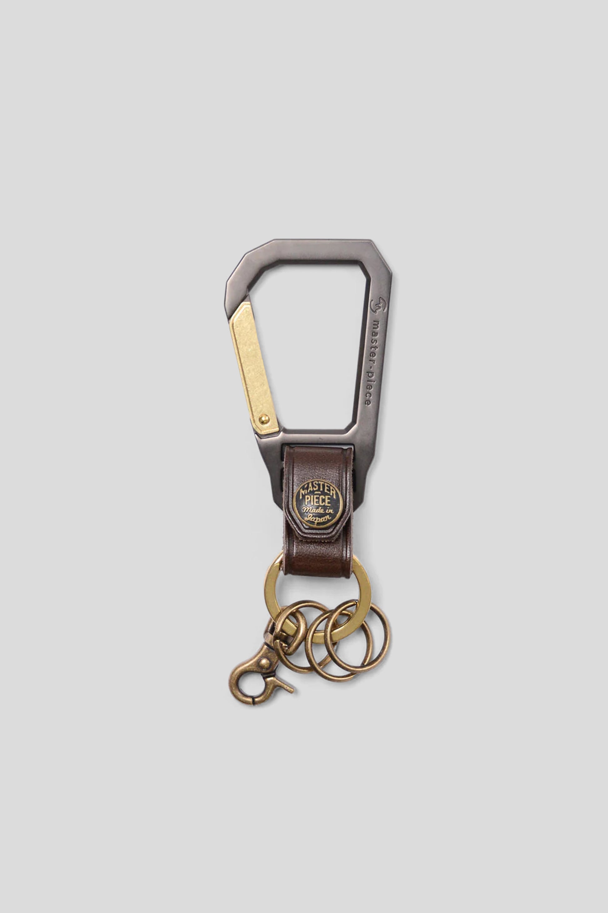 Master-Piece Carabiner Key Chain - Choco