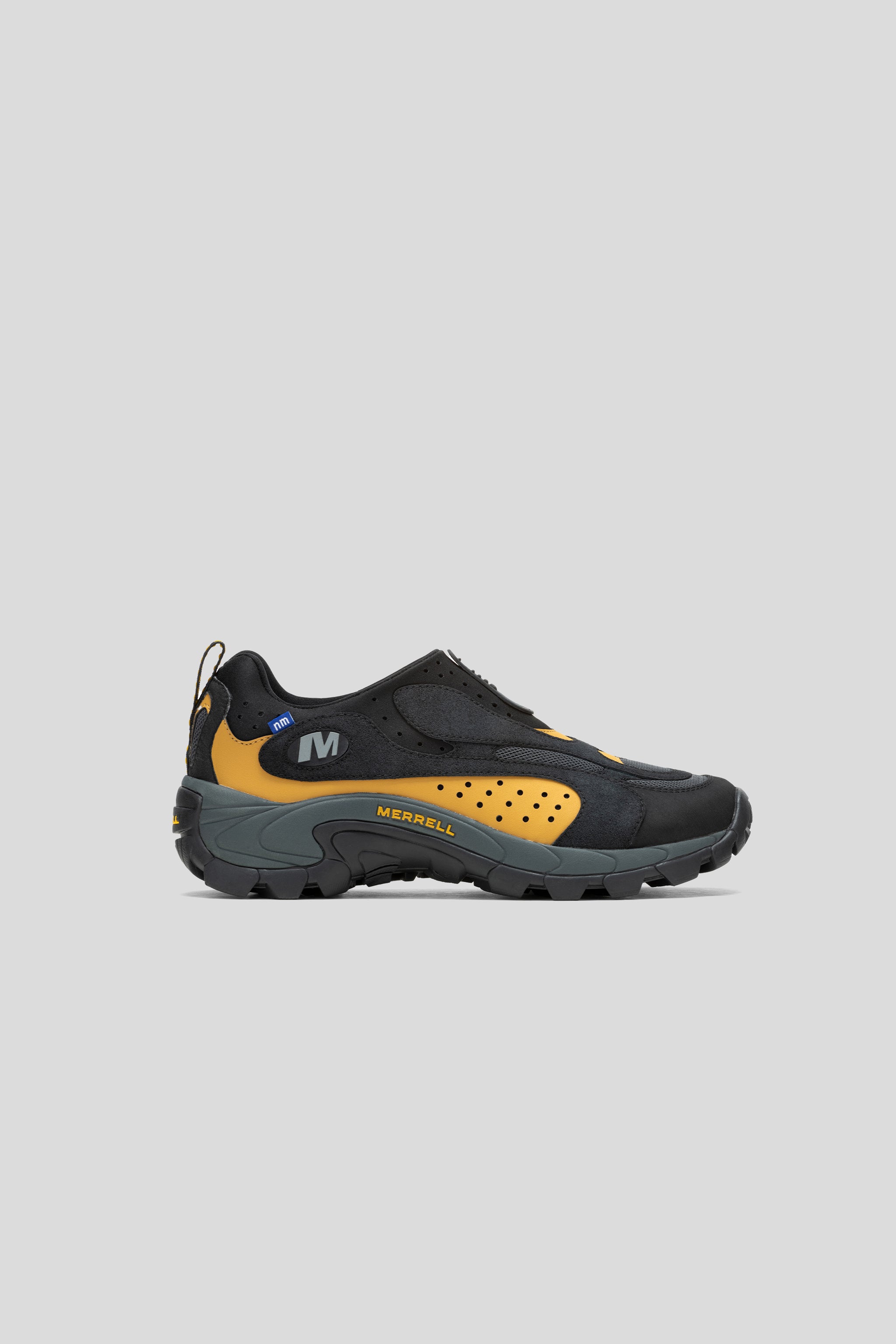 MOC SPEED STREAK NICOLE MCLAUGHLIN［1TRL］ Merrell 1TRL Moc Speed x Nicole McLaughlin - Black Amber | Wallace