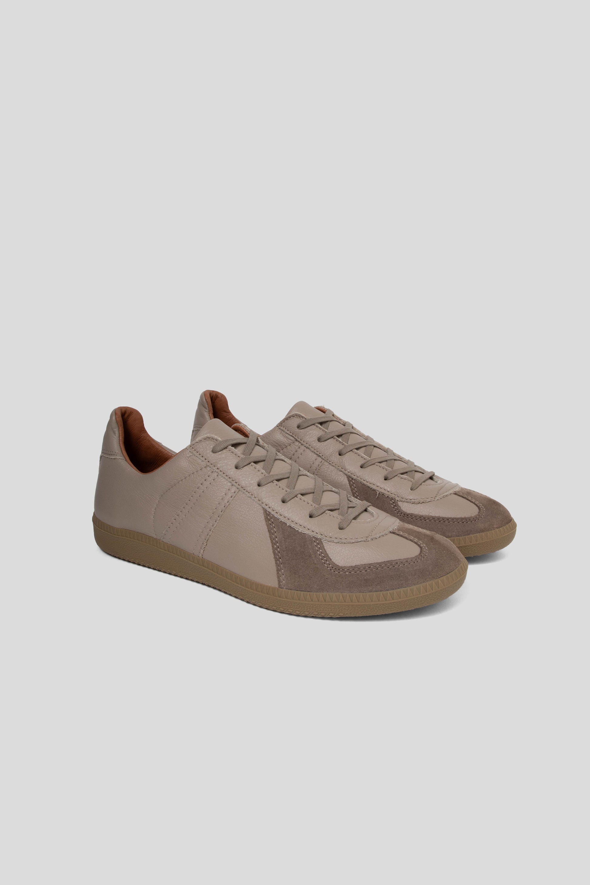 Reproduction of Found Women's German Military Trainer - Beige Khaki