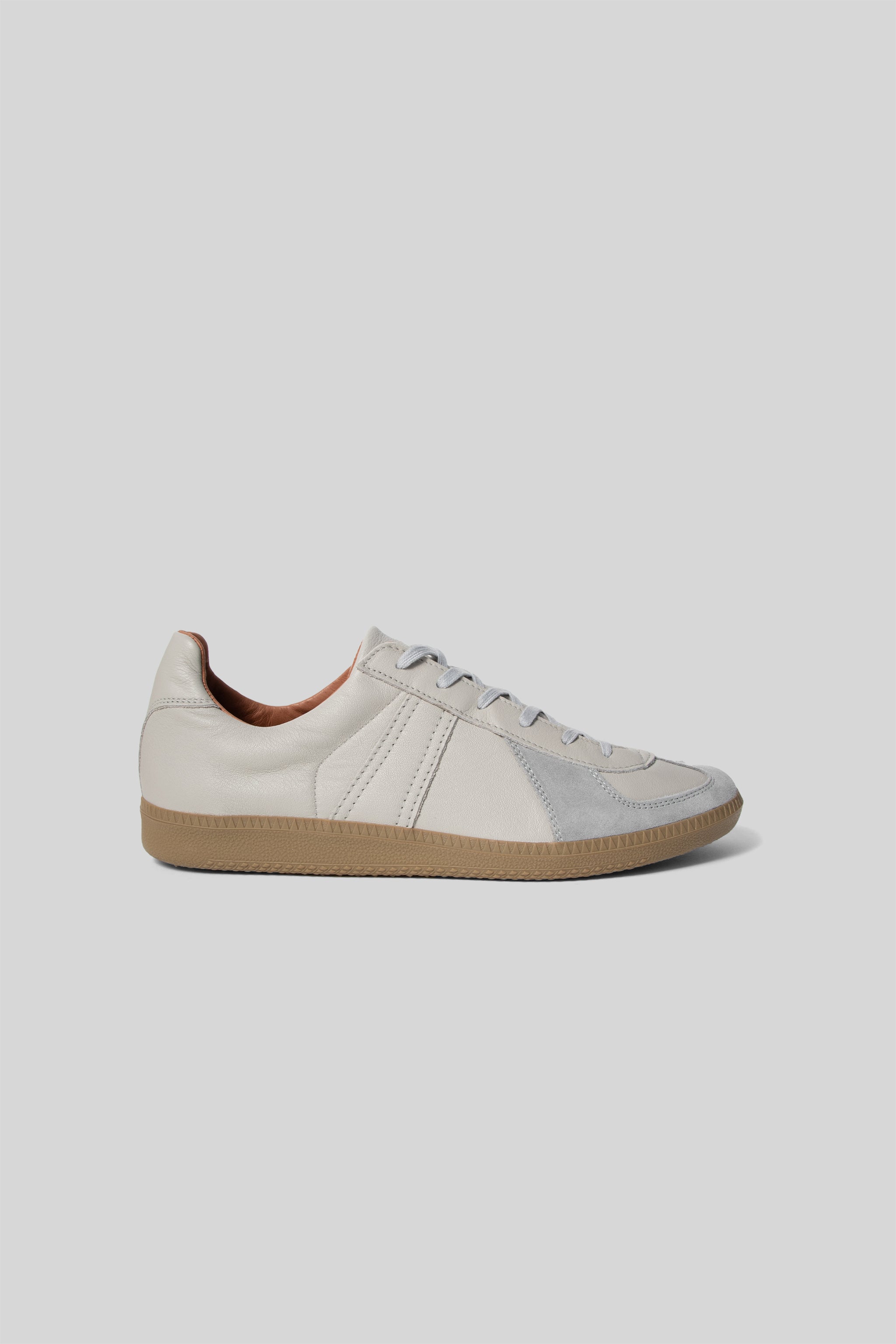 Reproduction of Found German Military Trainer in Light Gray | Wallace