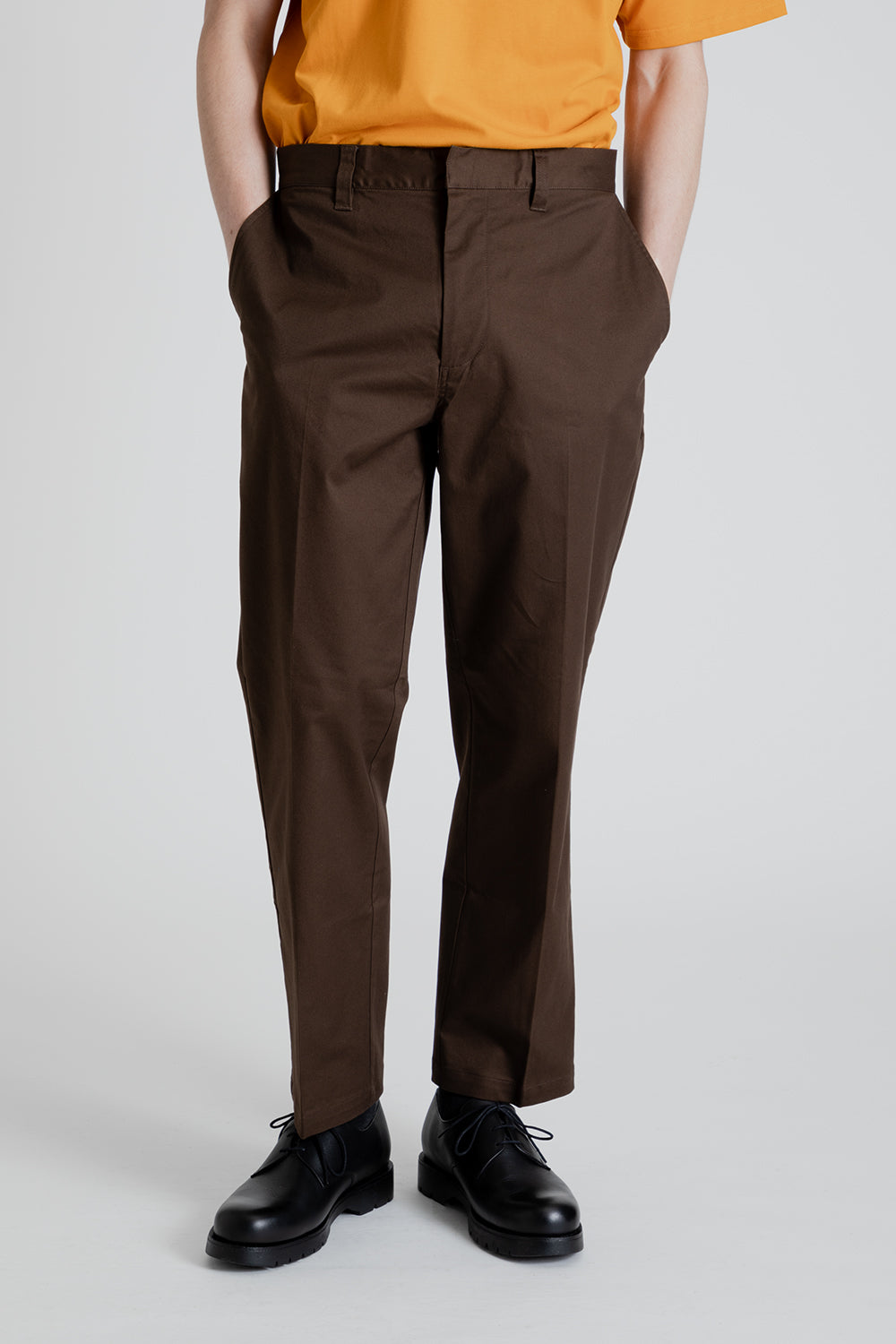 Relaxed Fit Chino Pants - Demitasse