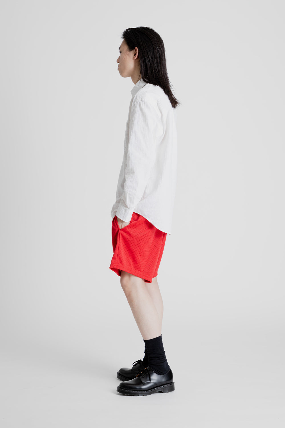 American_Trench_Short_Red