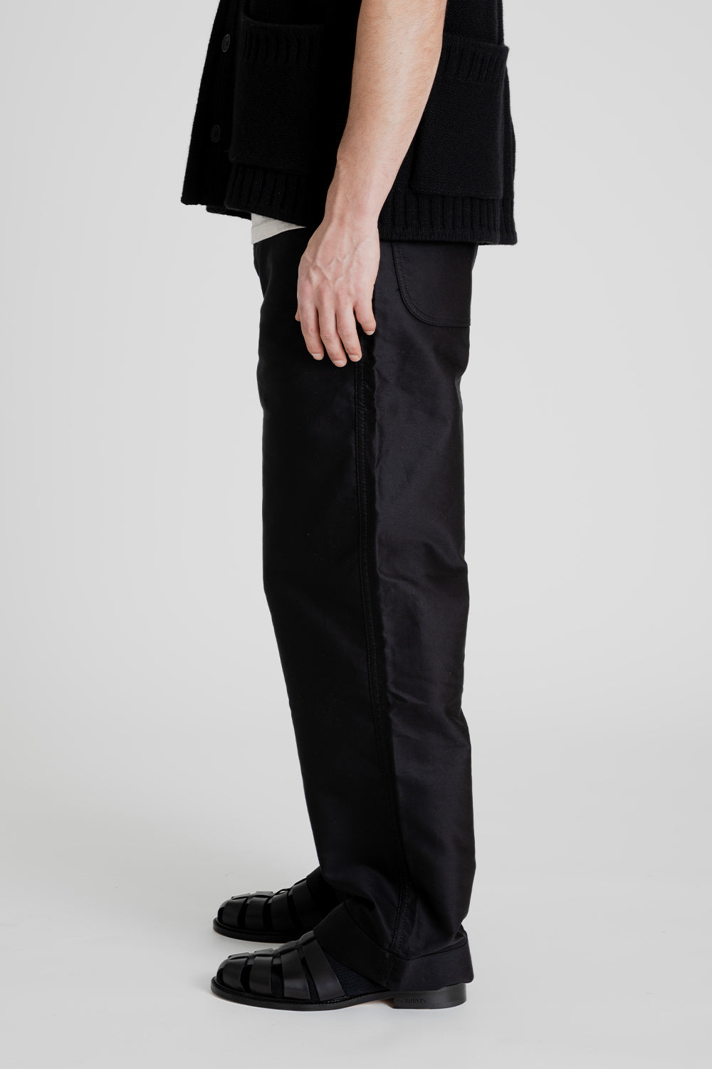 And Austin Giza Work Pants in Black