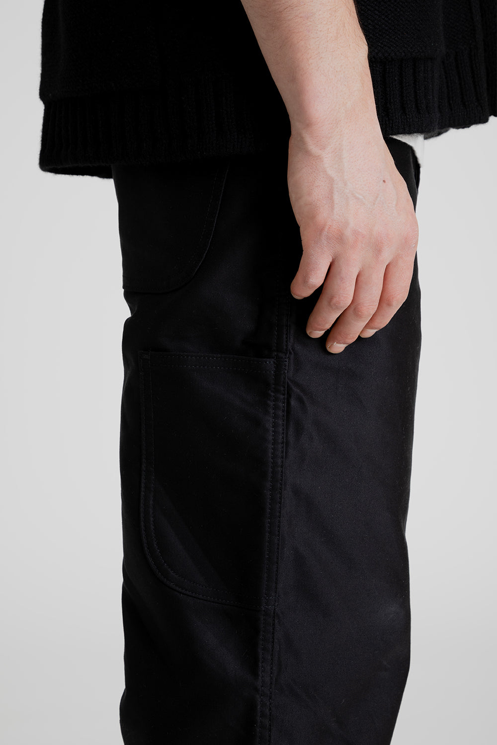 And Austin Giza Work Pants in Black